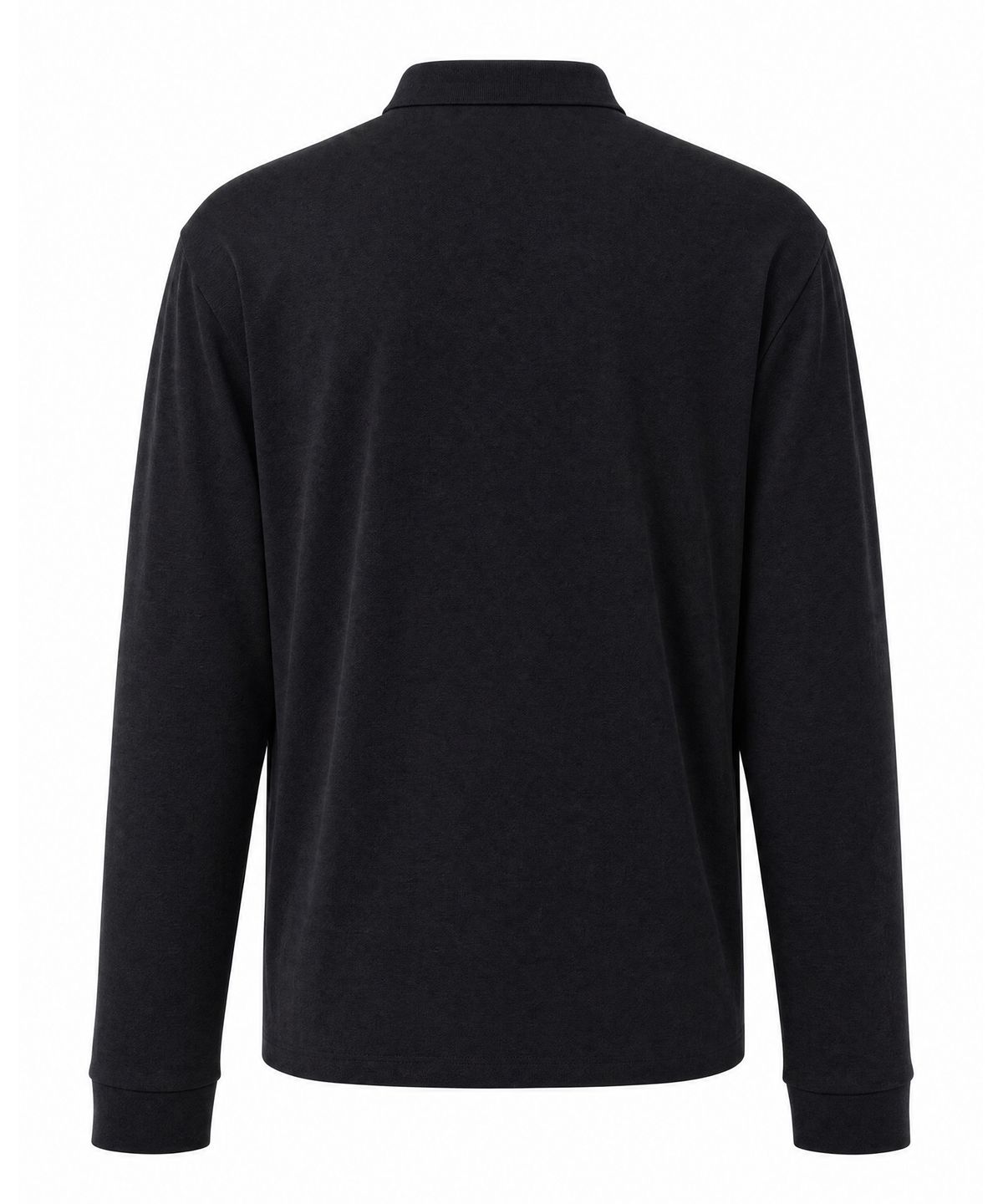 아이돈워너셀(IDWS) Star Ridge Long Sleeve Polo Shirt Black