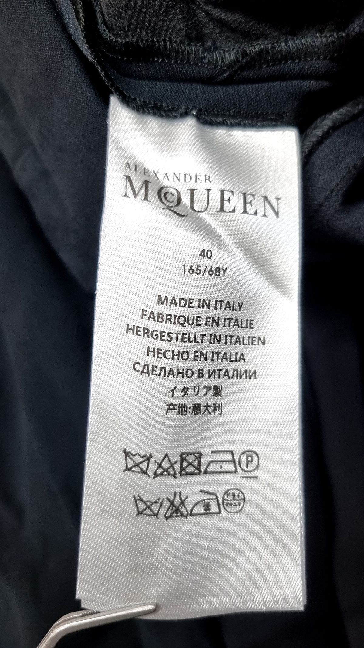 알렉산더 맥퀸(ALEXANDER McQUEEN) 슈트 팬츠/슬랙스 40