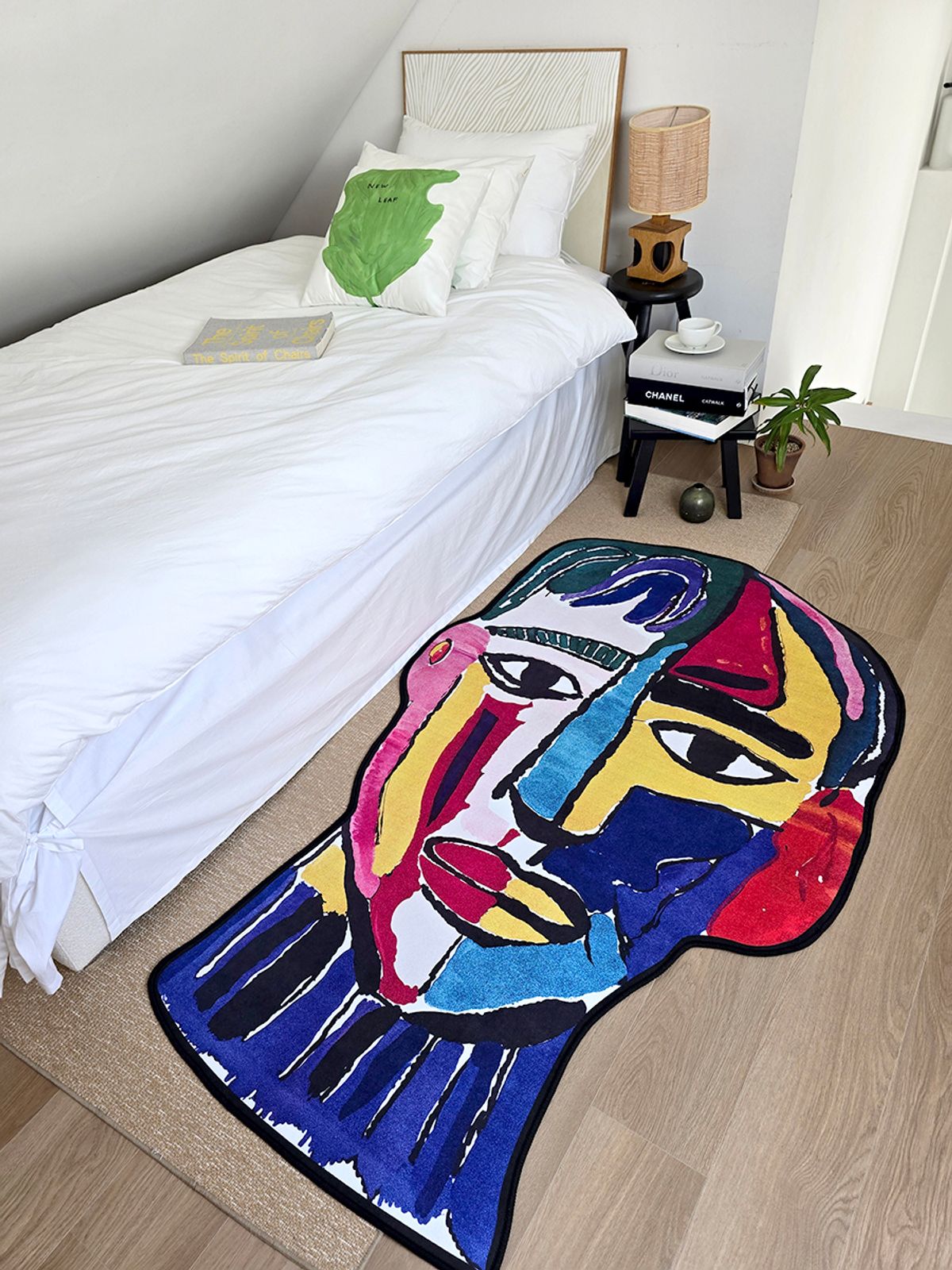 블랑쉬하우스(BLANCHE HOUSE) 블랑쉬 페이스 오브제 먼지없는 소프트 사계절 아트 러그