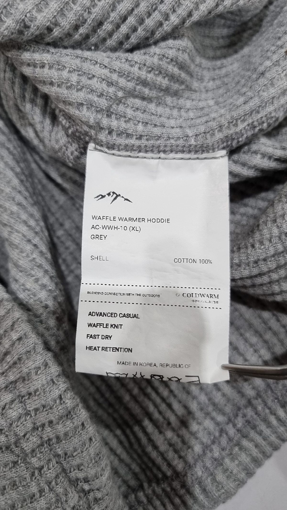 콜드웜(COLDWARM) 후드 티셔츠 XL