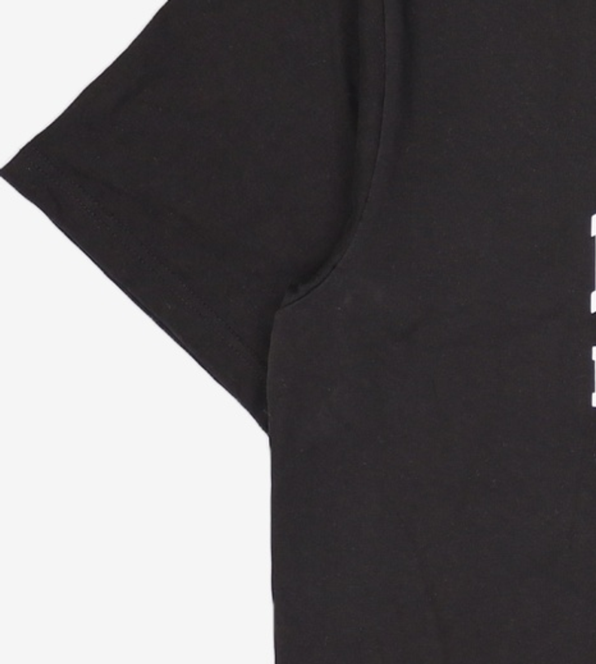 노매뉴얼(NOMANUAL) UNIVERSITY LOGO T-SHIRT - BLACK XL