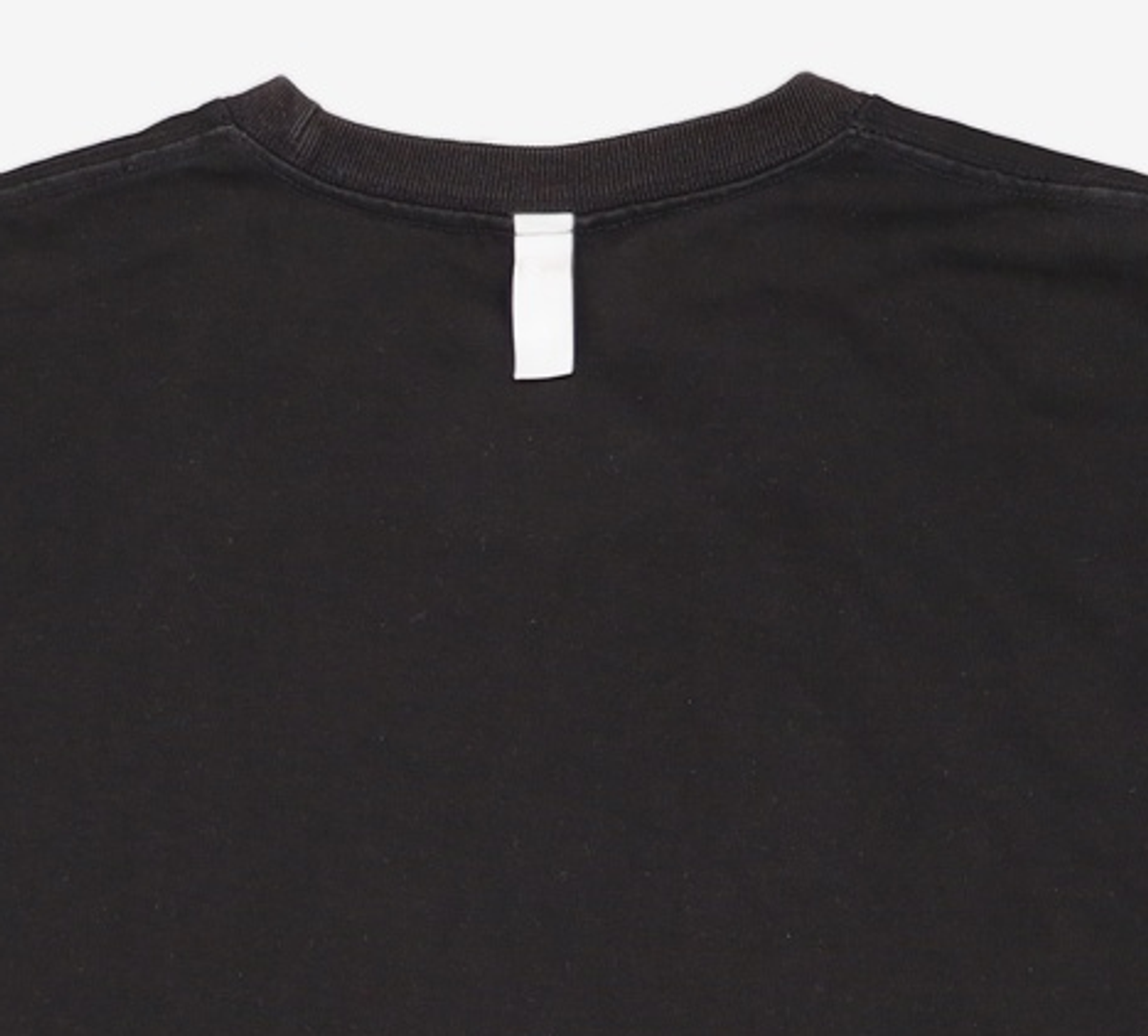 노매뉴얼(NOMANUAL) UNIVERSITY LOGO T-SHIRT - BLACK XL