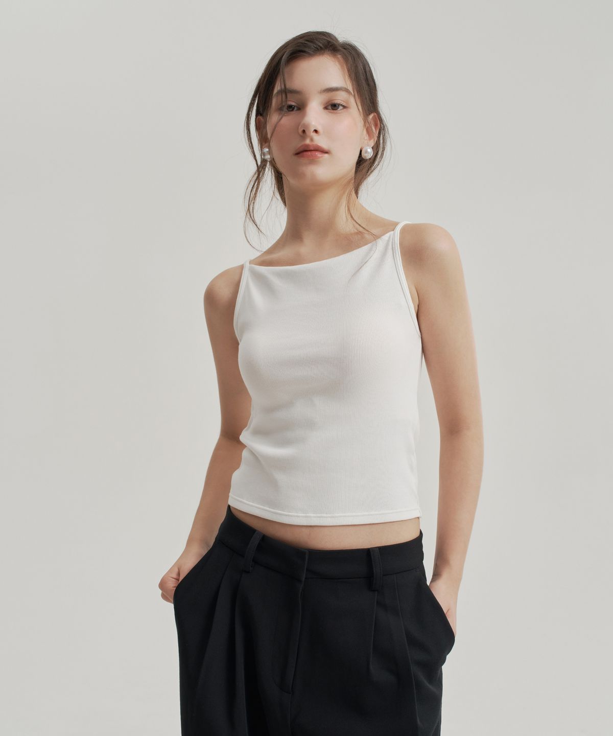 원더브라(WONDERBRA) [2PACK] 원더 보트넥&탱크 브라탑