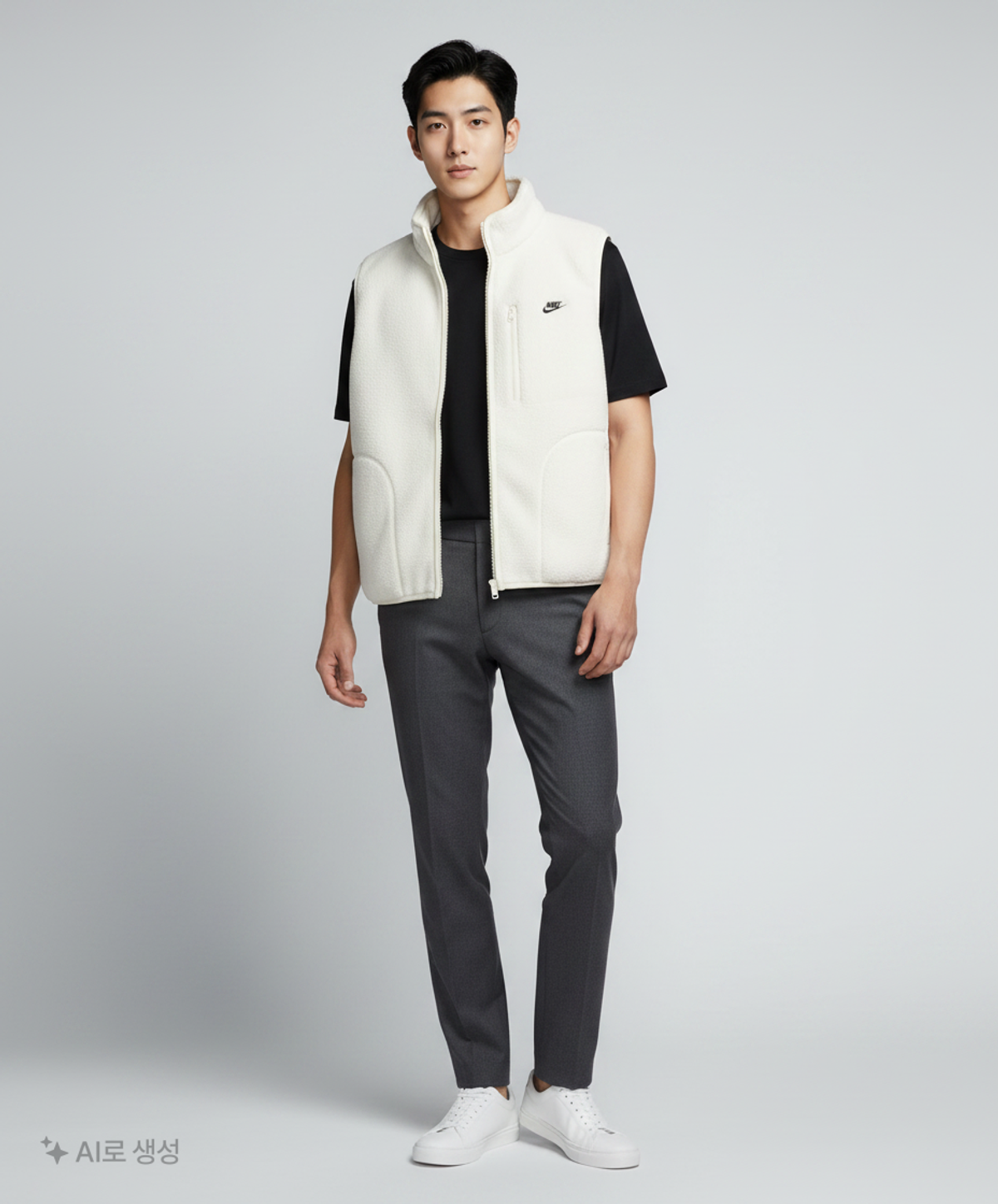 나이키(NIKE) 스포츠웨어 클럽 윈터라이즈드 베스트 M - 세일:블랙 / FZ0895-133 XL