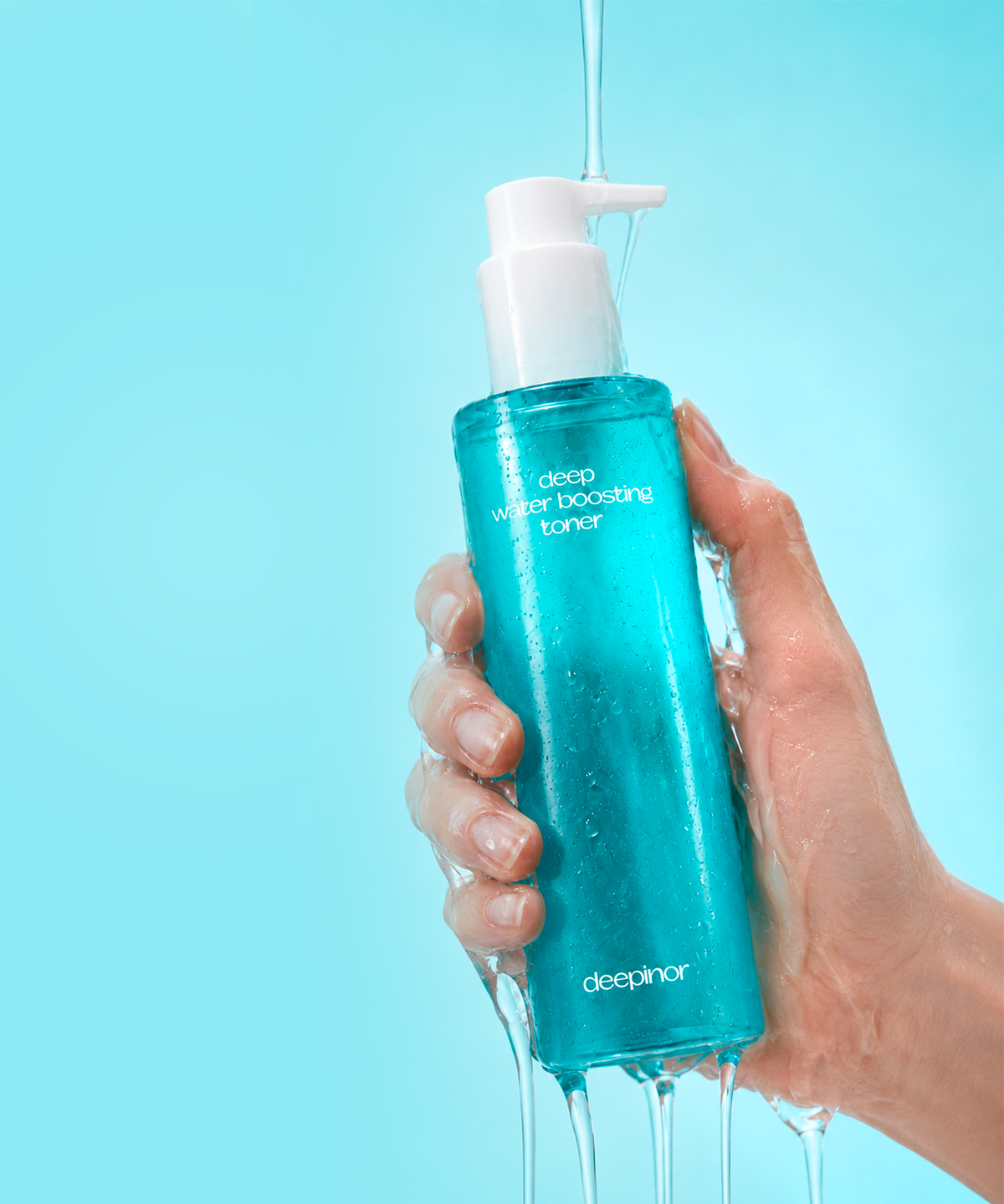 디피노르(DEEPINOR) [토너패드 SET] 딥 워터 부스팅 에센스 토너 190ml + 스킨팩 패드 60매