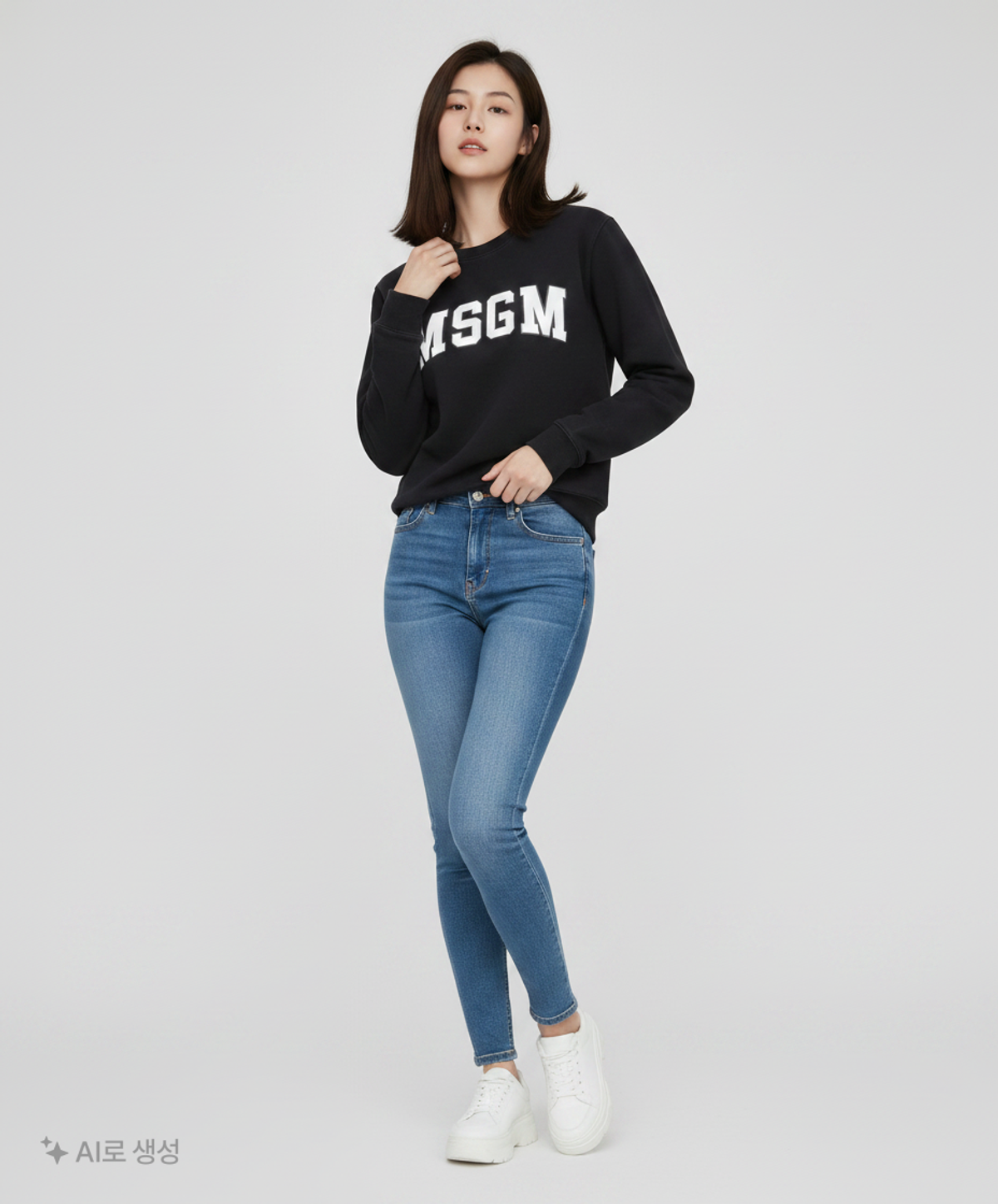 엠에스지엠(MSGM) 맨투맨/스웨트셔츠 S