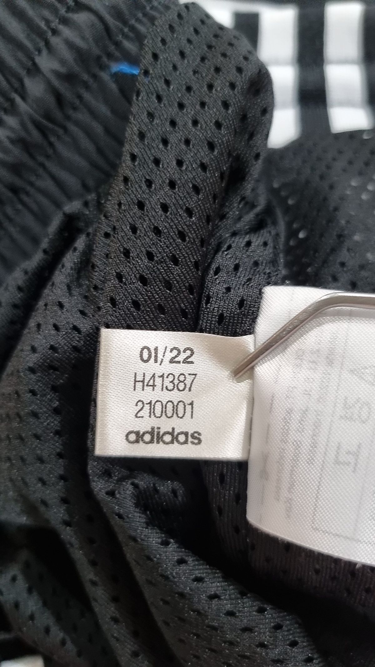 아디다스(ADIDAS) 락업 트랙 팬츠 - 블랙 / H41387 S