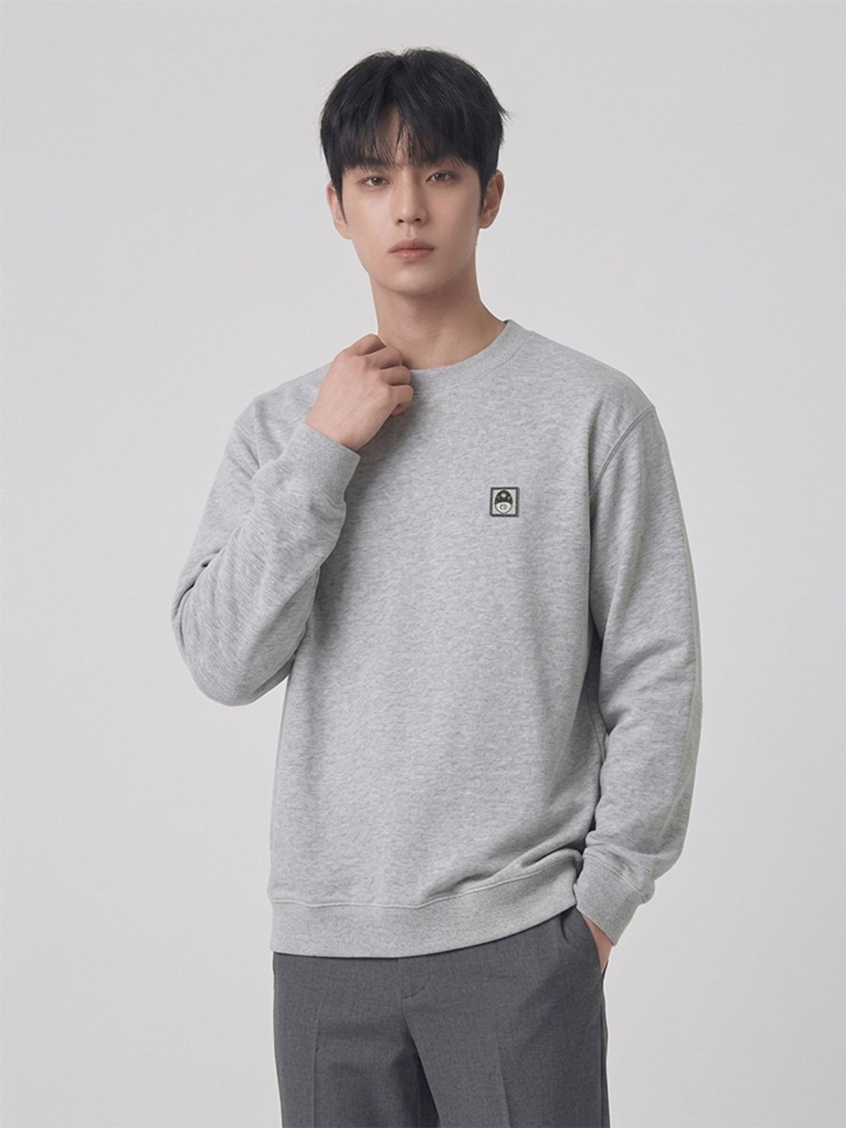 행텐(HANGTEN) 공용 더블페이스 스몰 베니 티셔츠_055(10580-031-609-69)