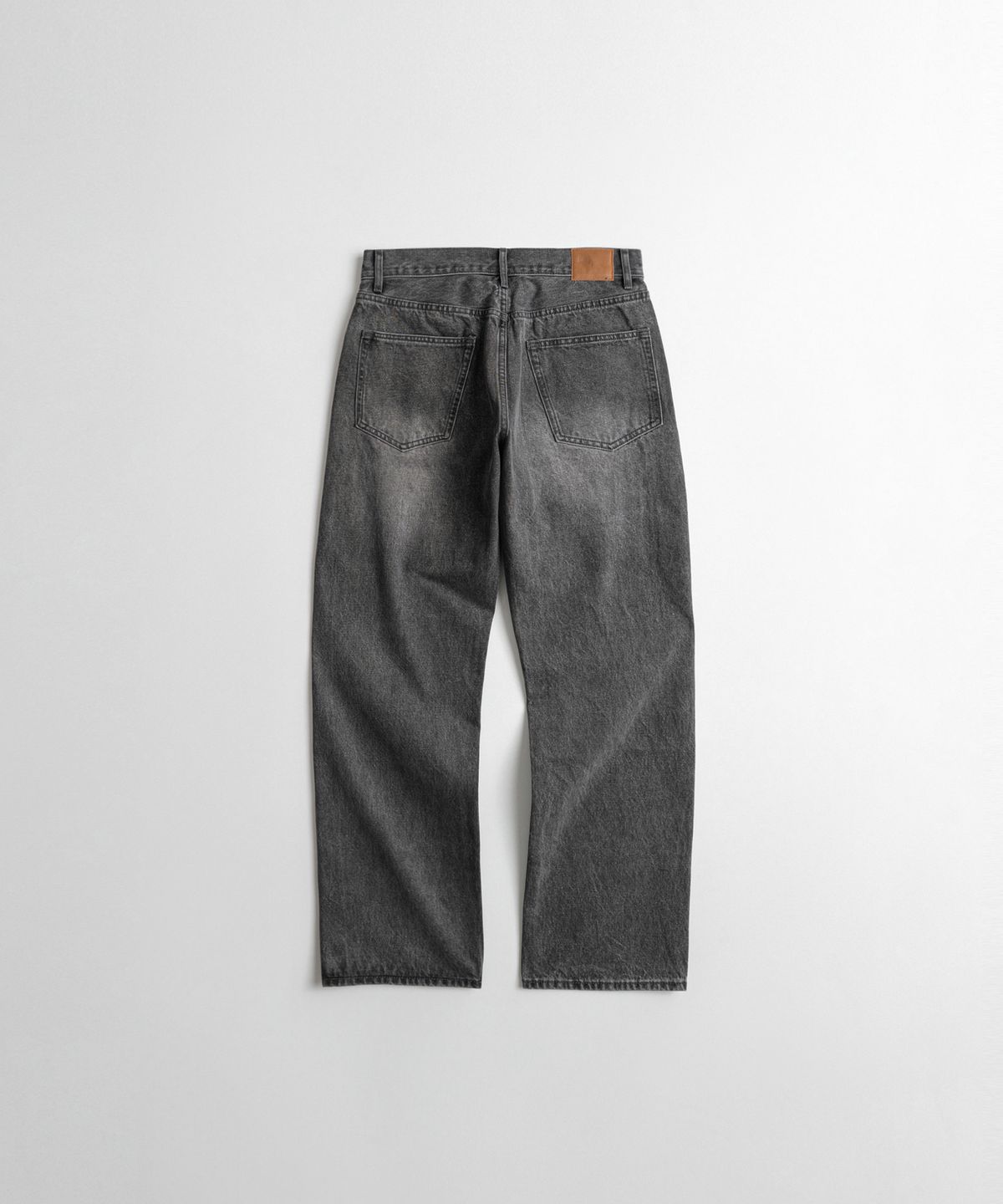 비헤비어(BEHEAVYER) 312R SELVEDGE DENIM PANTS charcoal