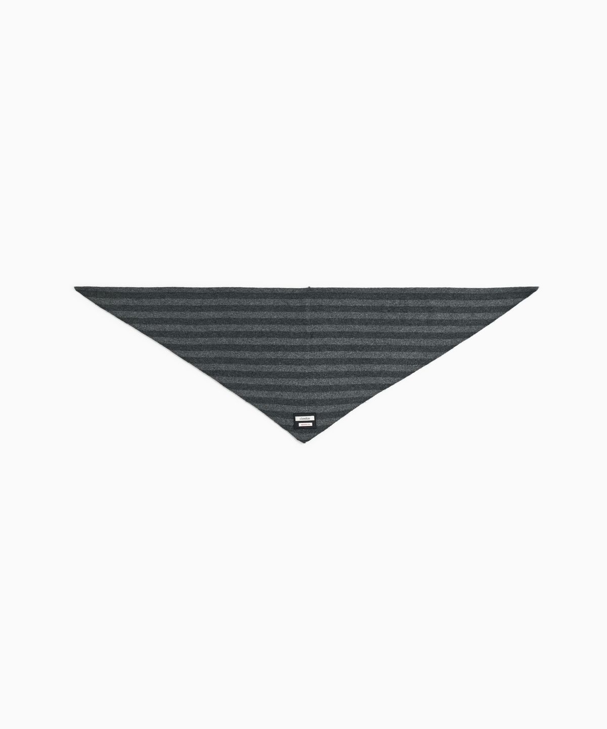 오헤시오(OHESHIO) SIGNATURE LABEL KNIT SCARF, STRIPE