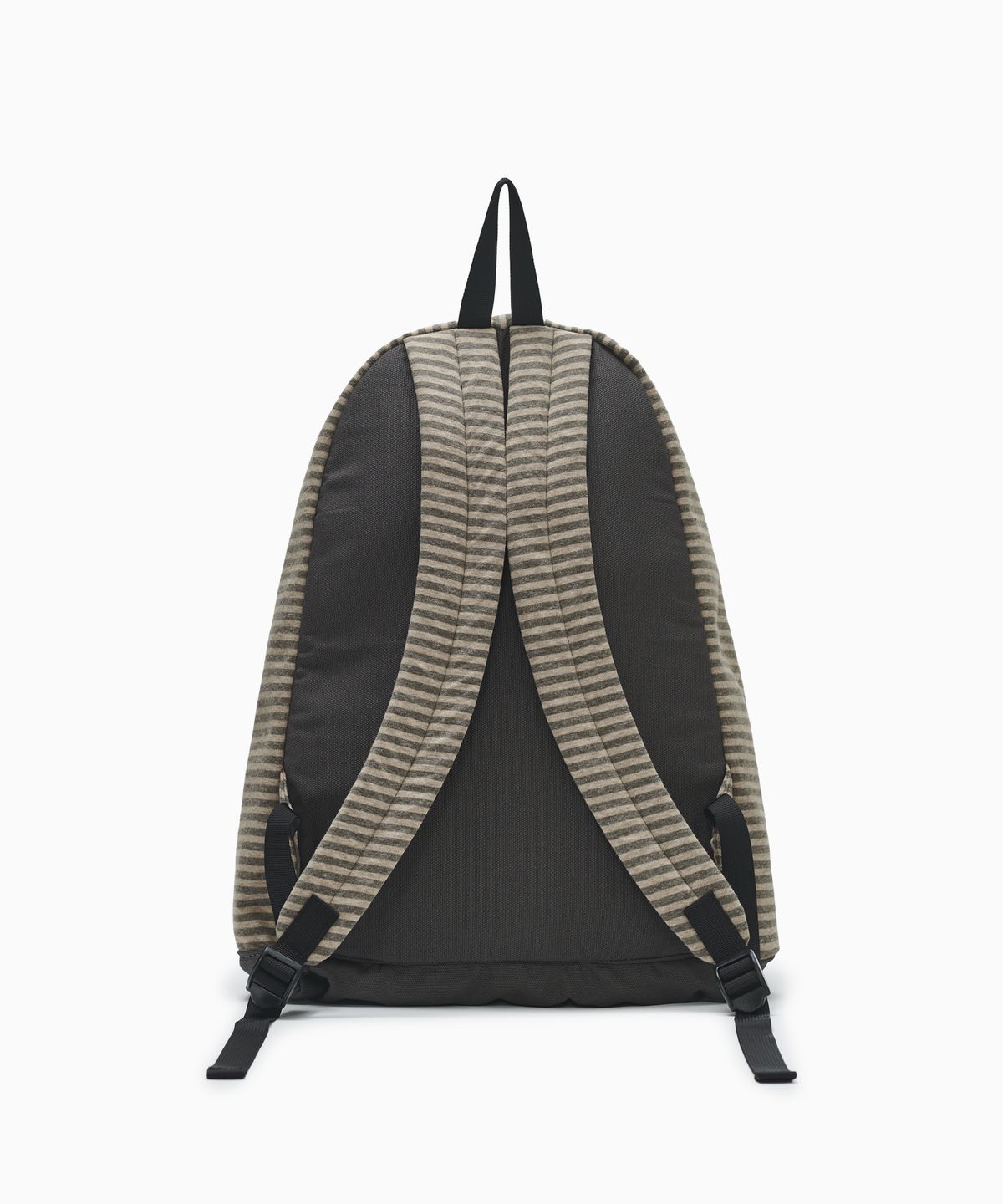 오헤시오(OHESHIO) JERSEY STRIPE BACKPACK, BROWN