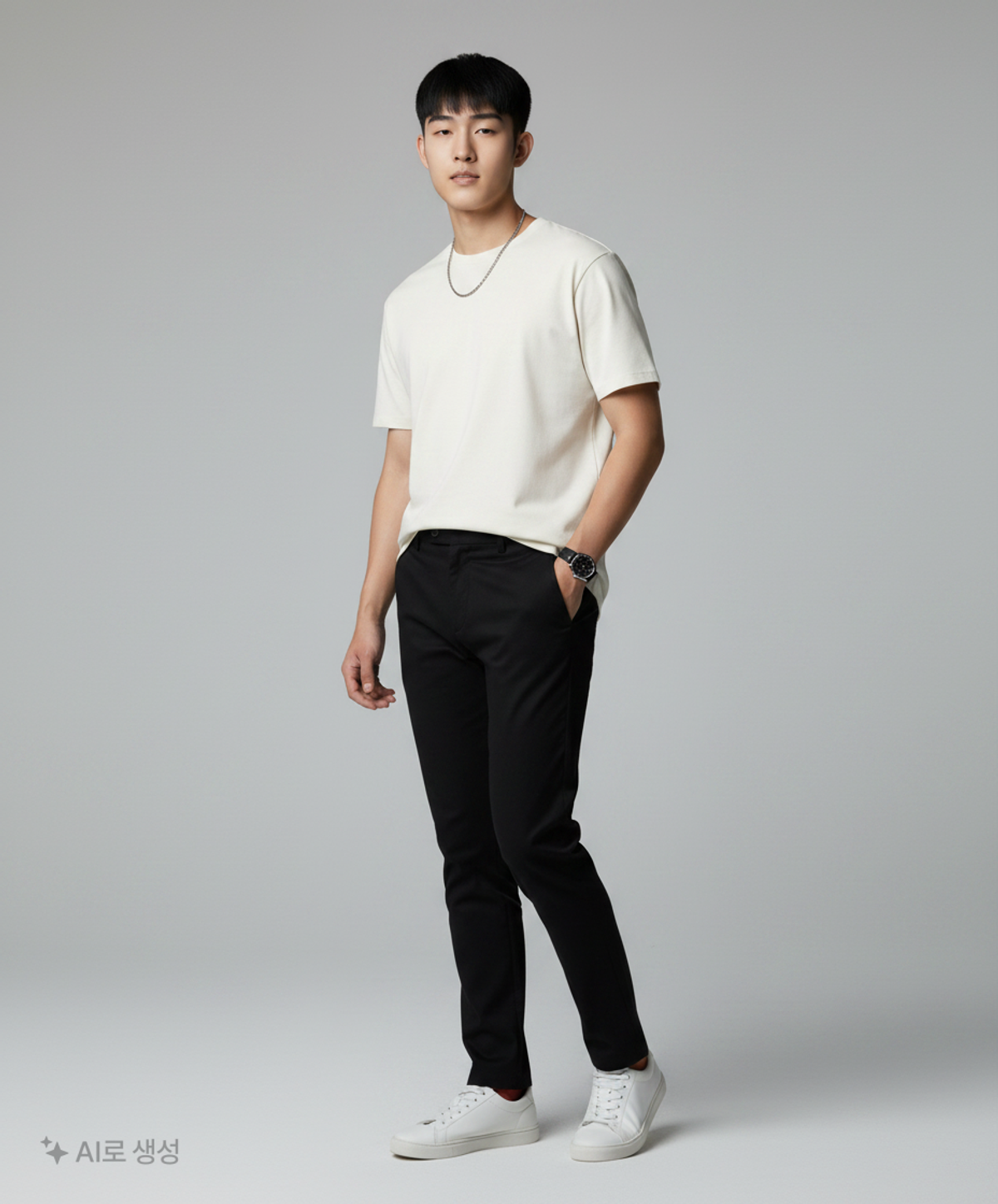 프리즘웍스(FRIZMWORKS) OG DOUBLE RIB OVERSIZED TEE _ WHITE XL