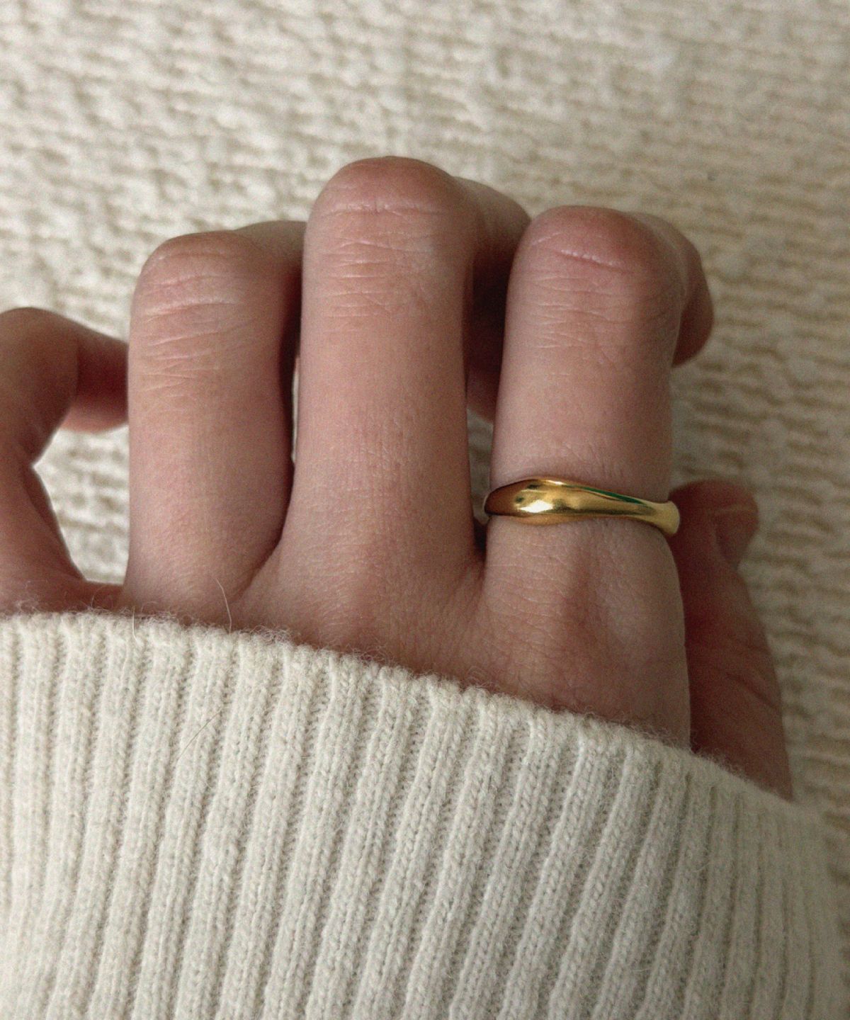 솔트유(SALT YOU) Flow Wave Ring