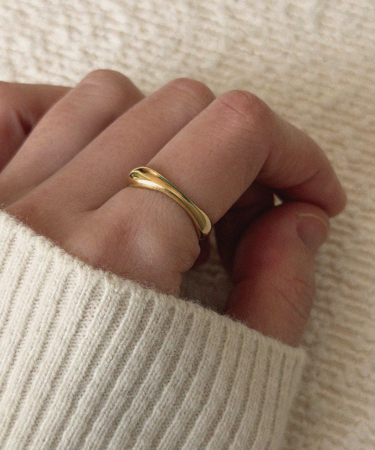 솔트유(SALT YOU) Flow Wave Ring