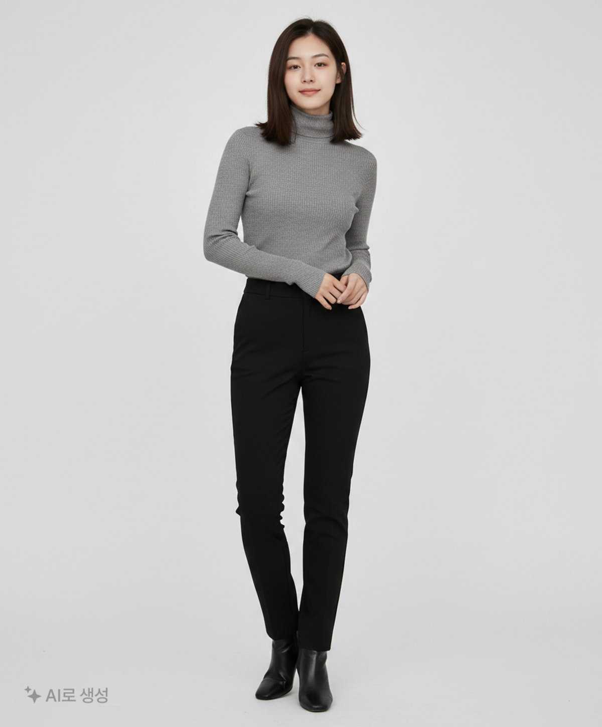 다이애그널(DIAGONAL) BASIC POLONECK TEE (3color) XS