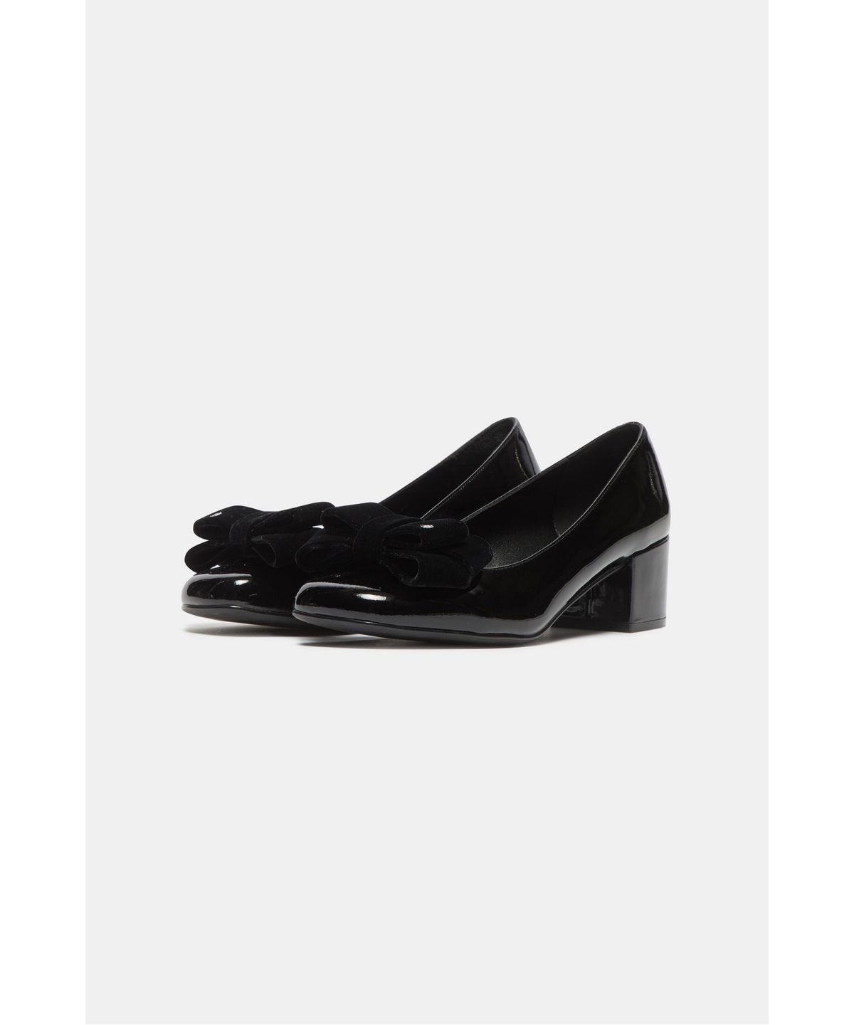 슈콤마보니(SUECOMMA BONNIE) Ribbon pumps(black)_DG1BA26508BLK