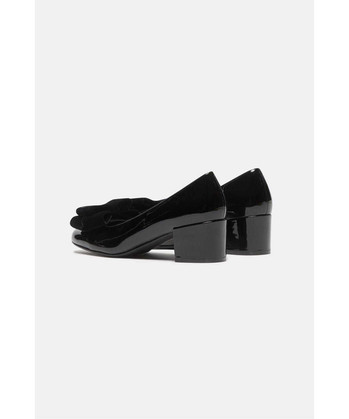 슈콤마보니(SUECOMMA BONNIE) Ribbon pumps(black)_DG1BA26508BLK