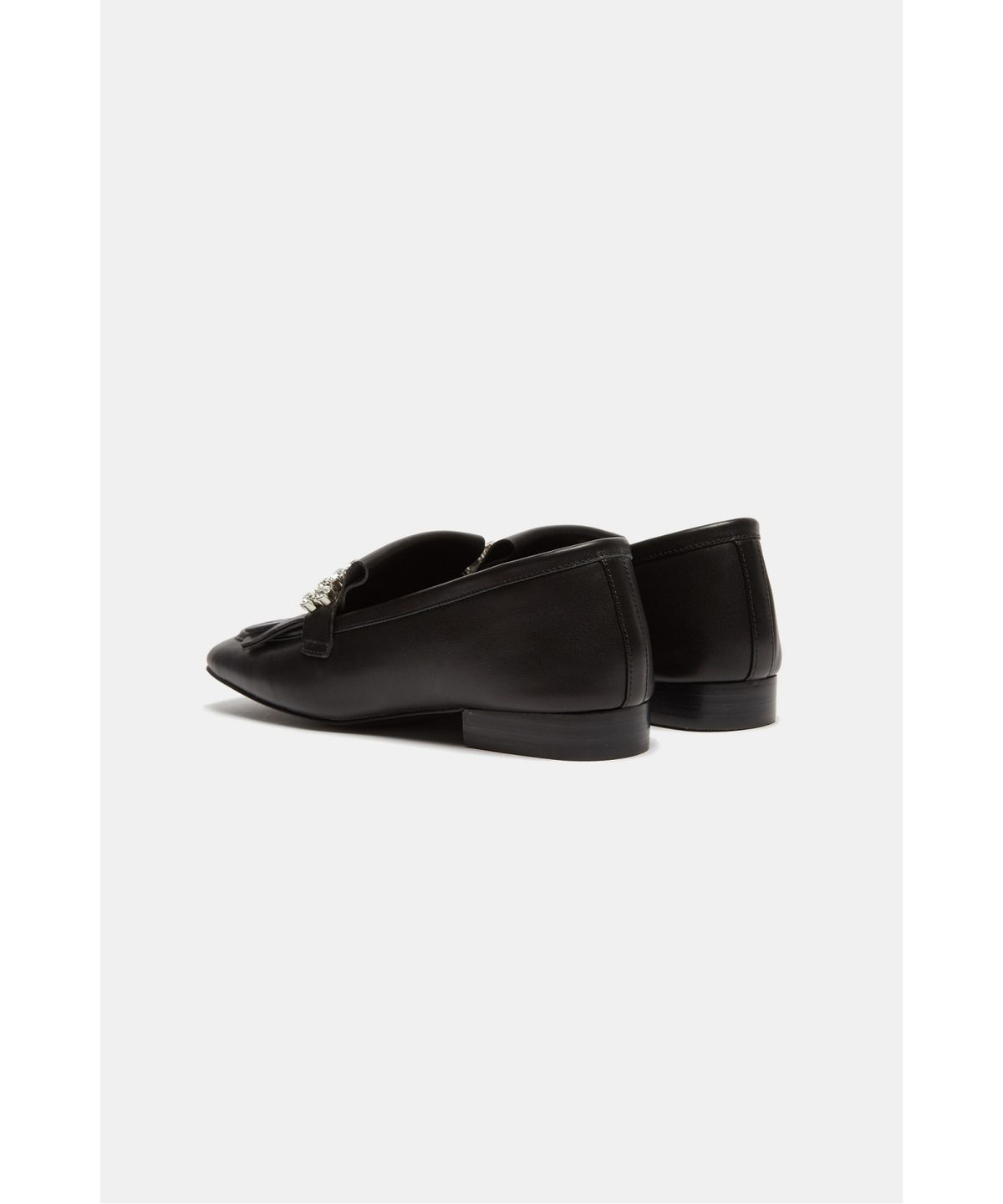 슈콤마보니(SUECOMMA BONNIE) Tassel Crystal Loafer(black)_DG1DA26512BLK