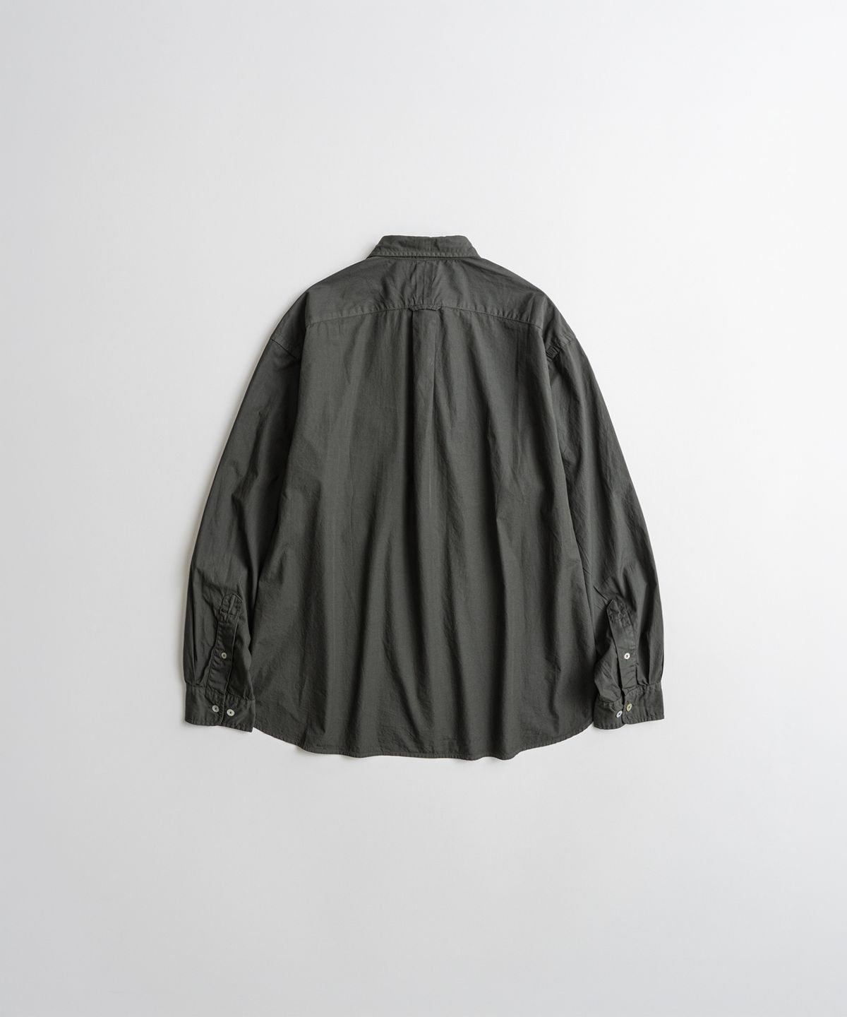 비헤비어(BEHEAVYER) DYED POPLIN CLASSIC SHIRTS d.moss