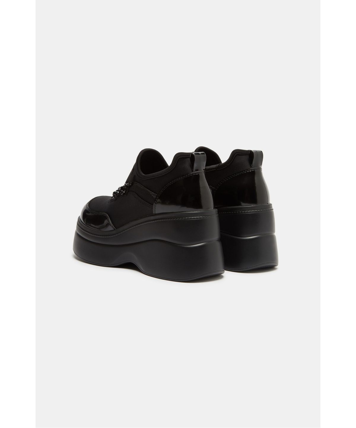 슈콤마보니(SUECOMMA BONNIE) Beaded platform sneakers(black)_DG4DA26503BLK