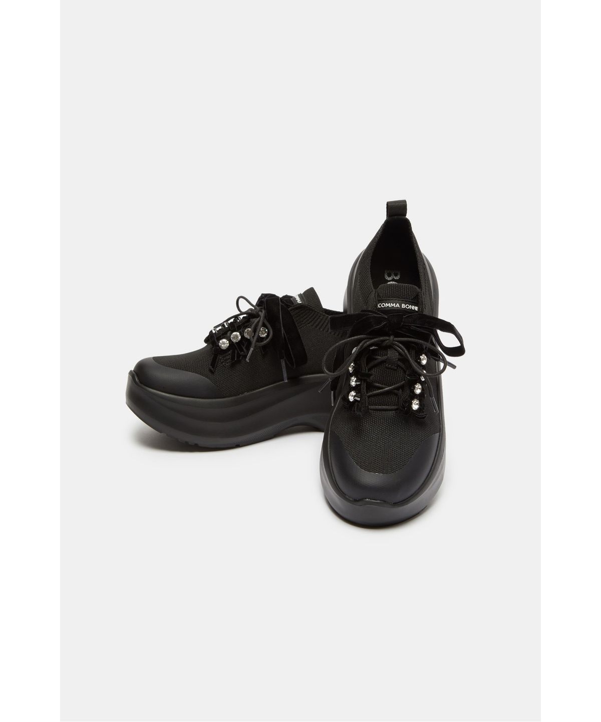 슈콤마보니(SUECOMMA BONNIE) Comfortrise sneakers(black)_DG4DA26501BLK