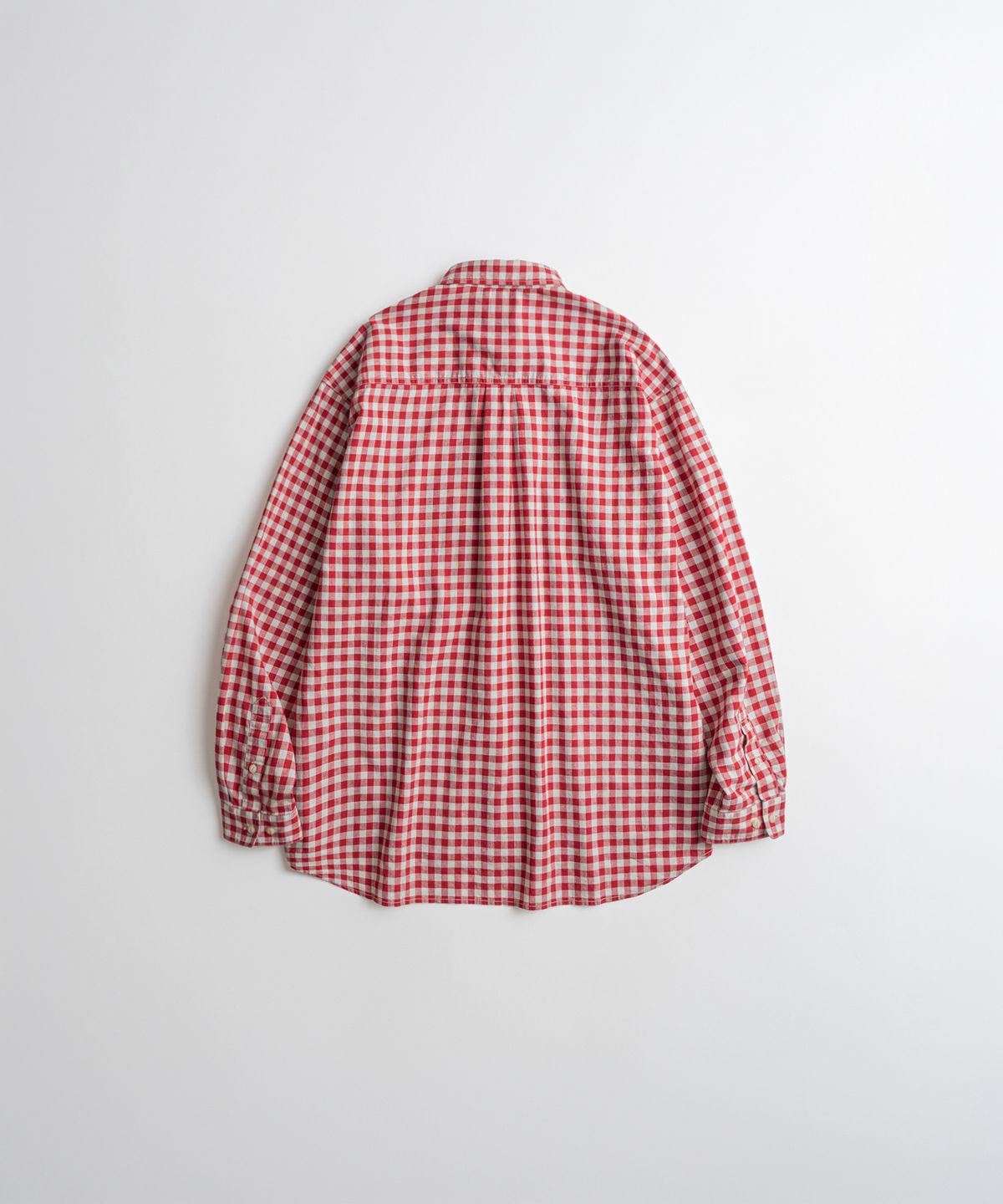비헤비어(BEHEAVYER) C/L ROVER SHIRTS red