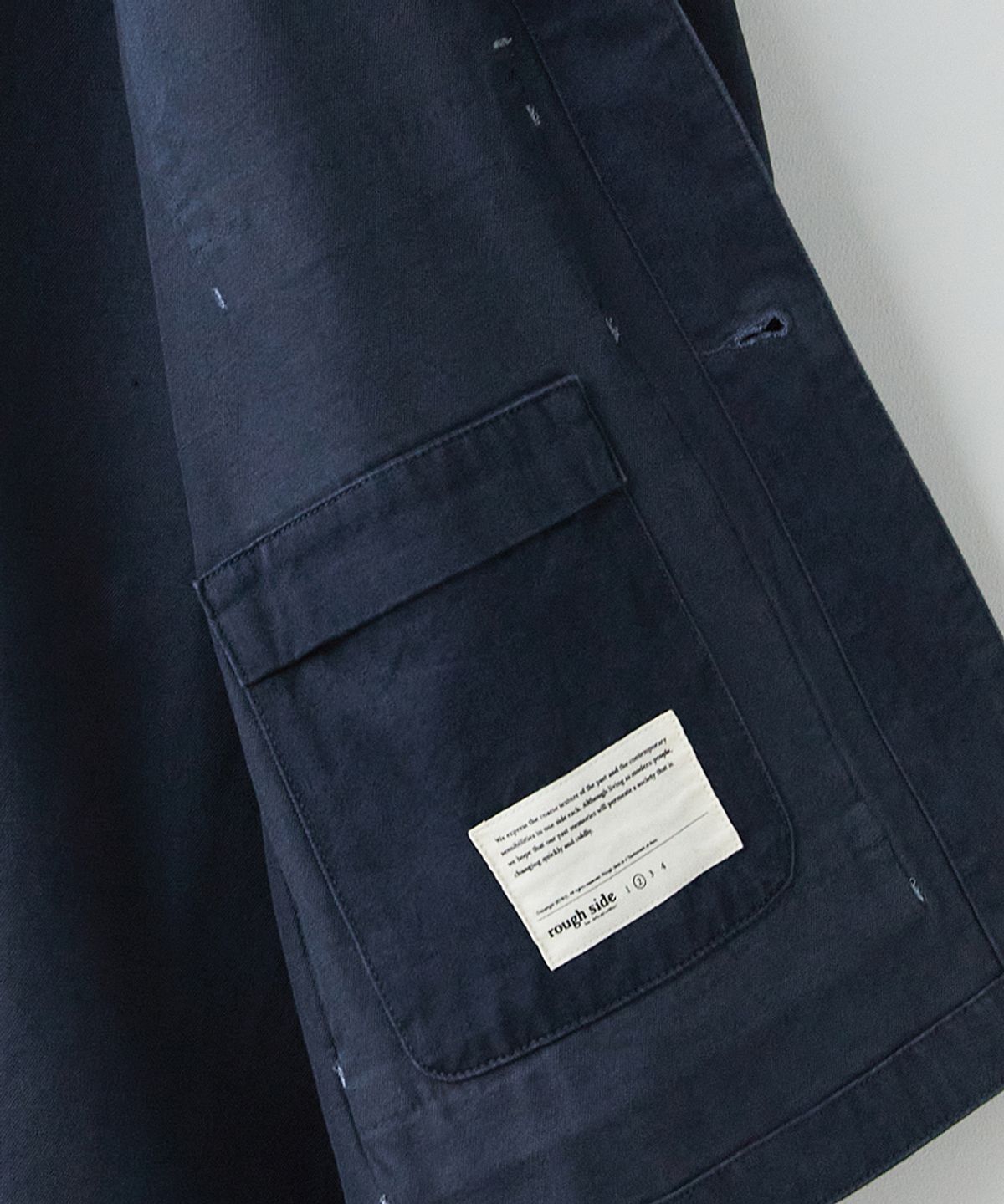 러프사이드(ROUGHSIDE) Comfort Jacket Dark Blue