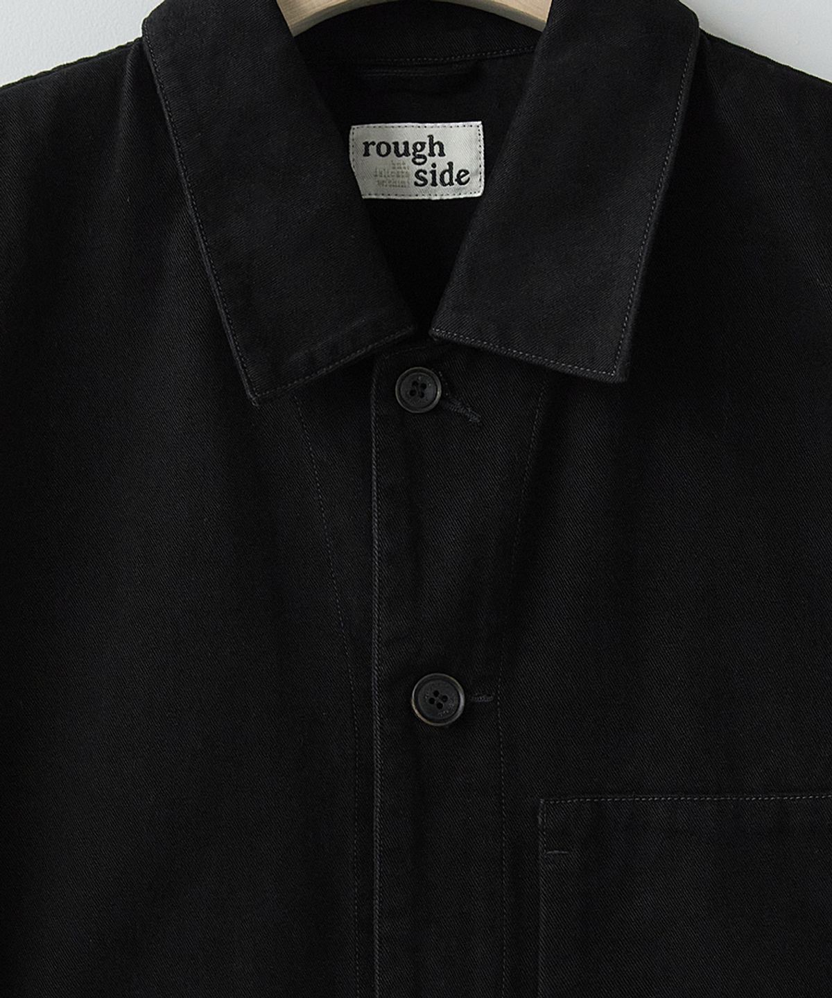 러프사이드(ROUGHSIDE) Comfort Jacket Black