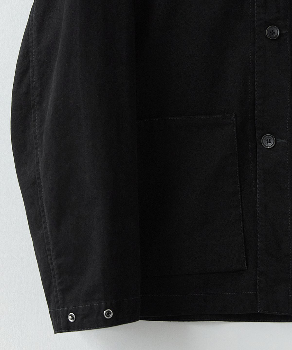 러프사이드(ROUGHSIDE) Comfort Jacket Black