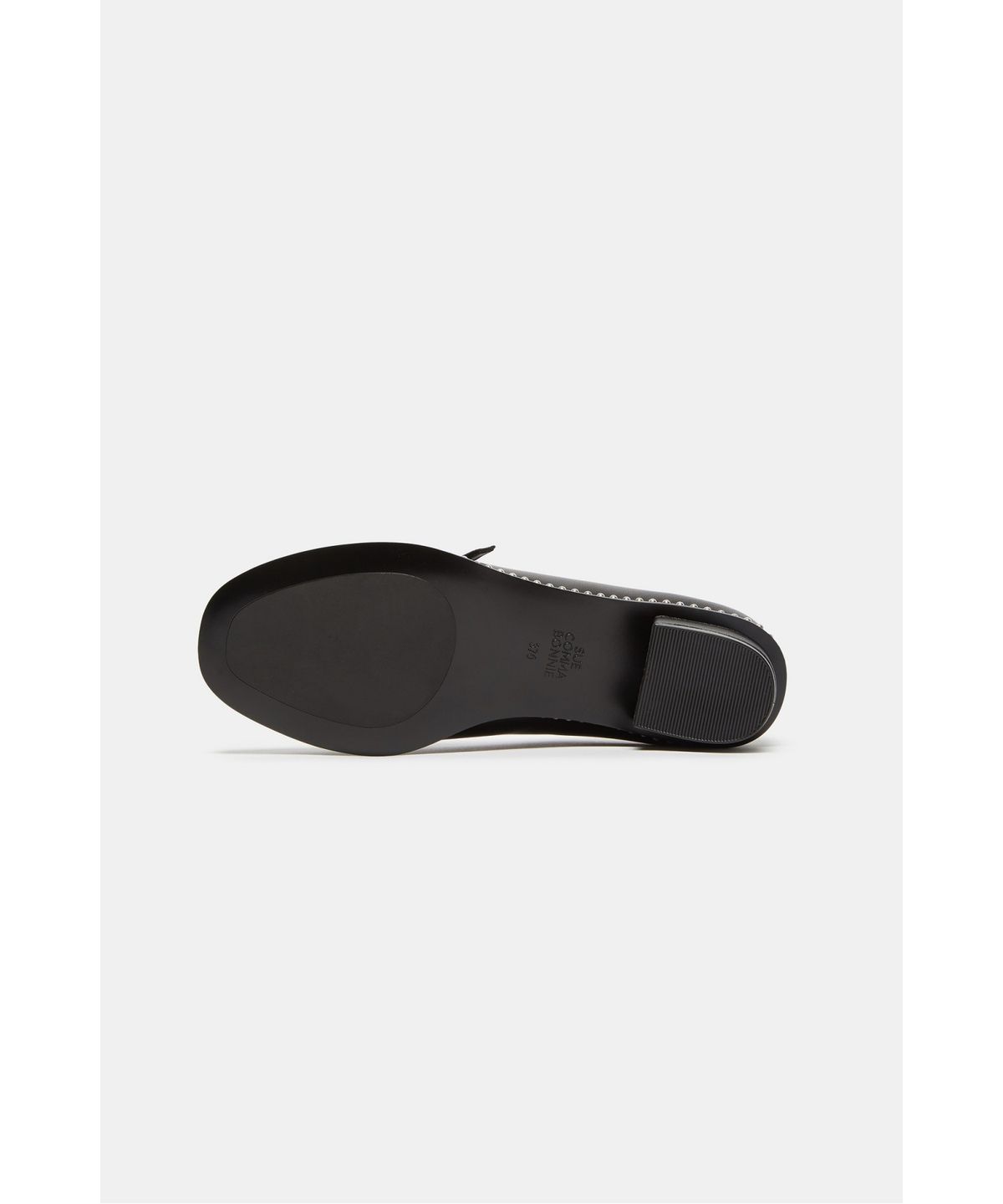 슈콤마보니(SUECOMMA BONNIE) Studded ribbon pumps(black)_DG1DA26504BLK