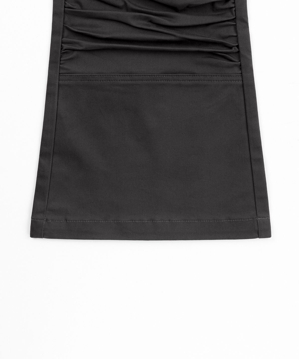 토피 우먼(TOFFEE WOMEN) W 벨트 루프 셔링 부츠컷 팬츠 (BLACK)