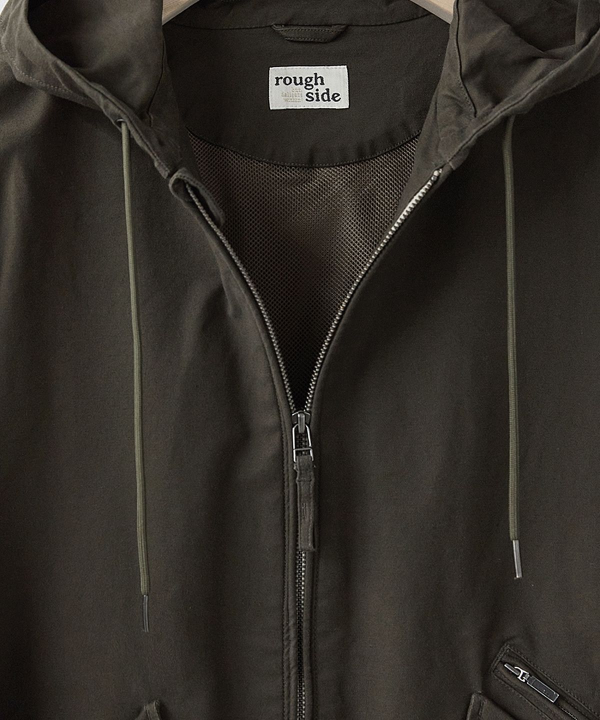 러프사이드(ROUGHSIDE) Hill Parka Bark