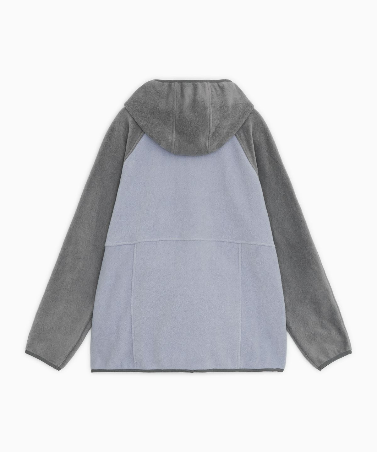 오헤시오(OHESHIO) MINI LOGO FLEECE ZIP-UP, SKY BLUE