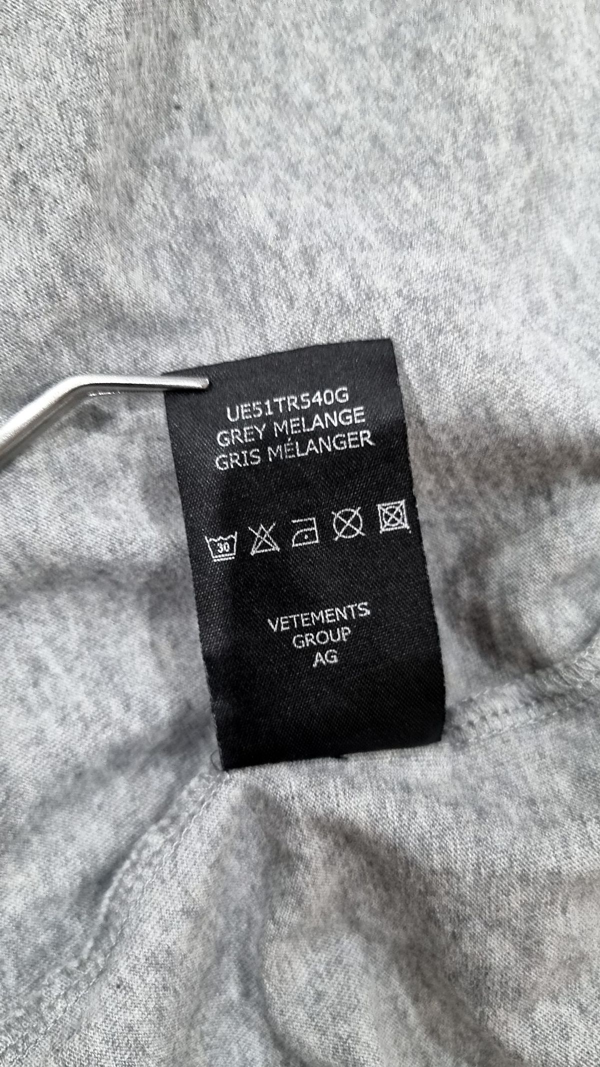 베트멍(VETEMENTS) 반소매 티셔츠 L