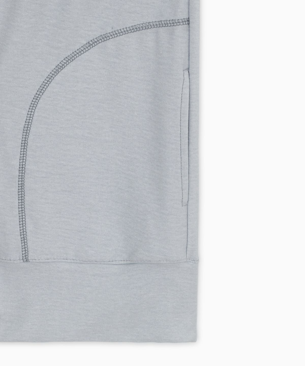 오헤시오(OHESHIO) RAGLAN BUTTON HOODED ZIP-UP, SKY BLUE