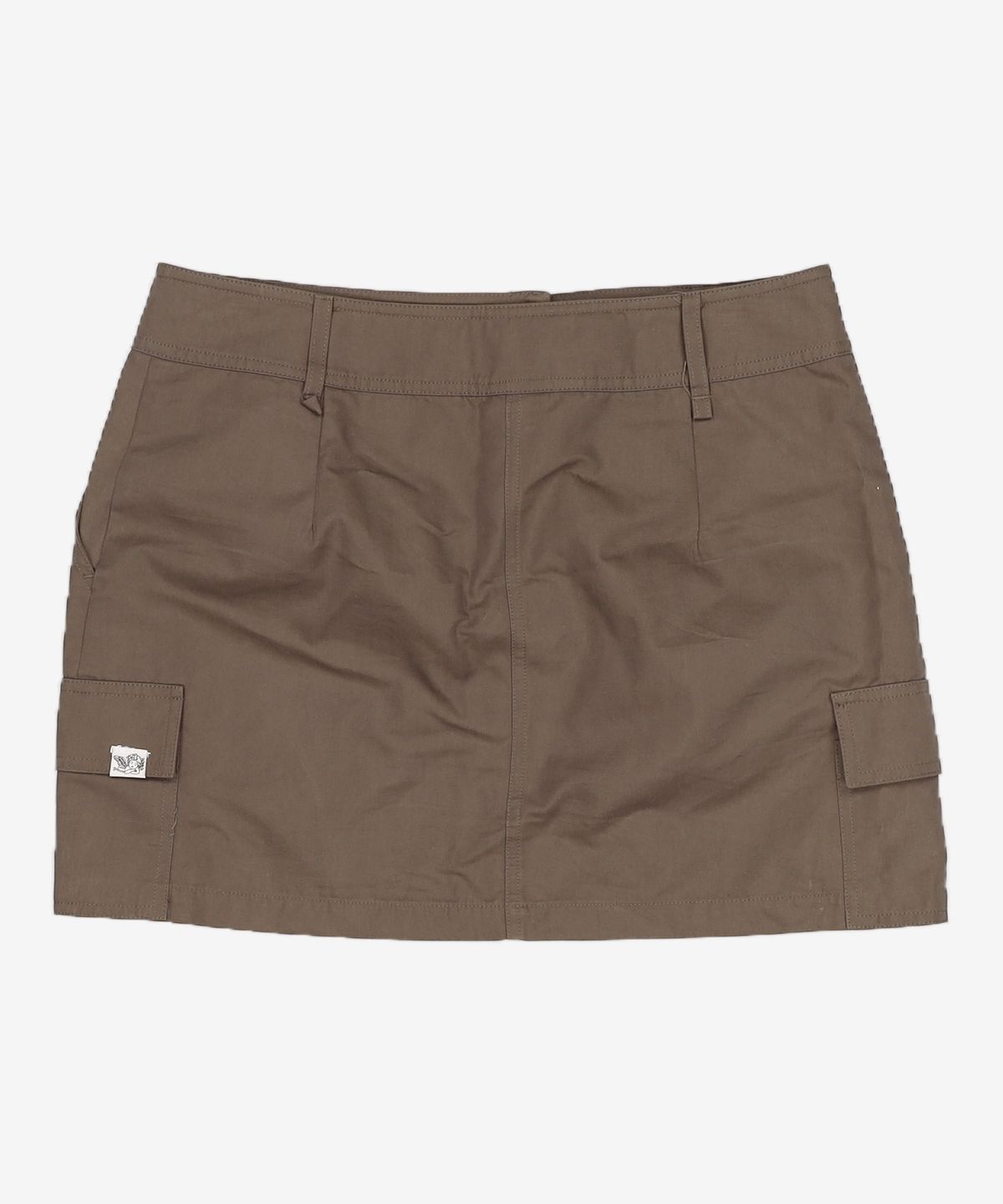델리센트(DELICCENT) 투 포켓 로우 미니 스커트 [CHARCOAL] S
