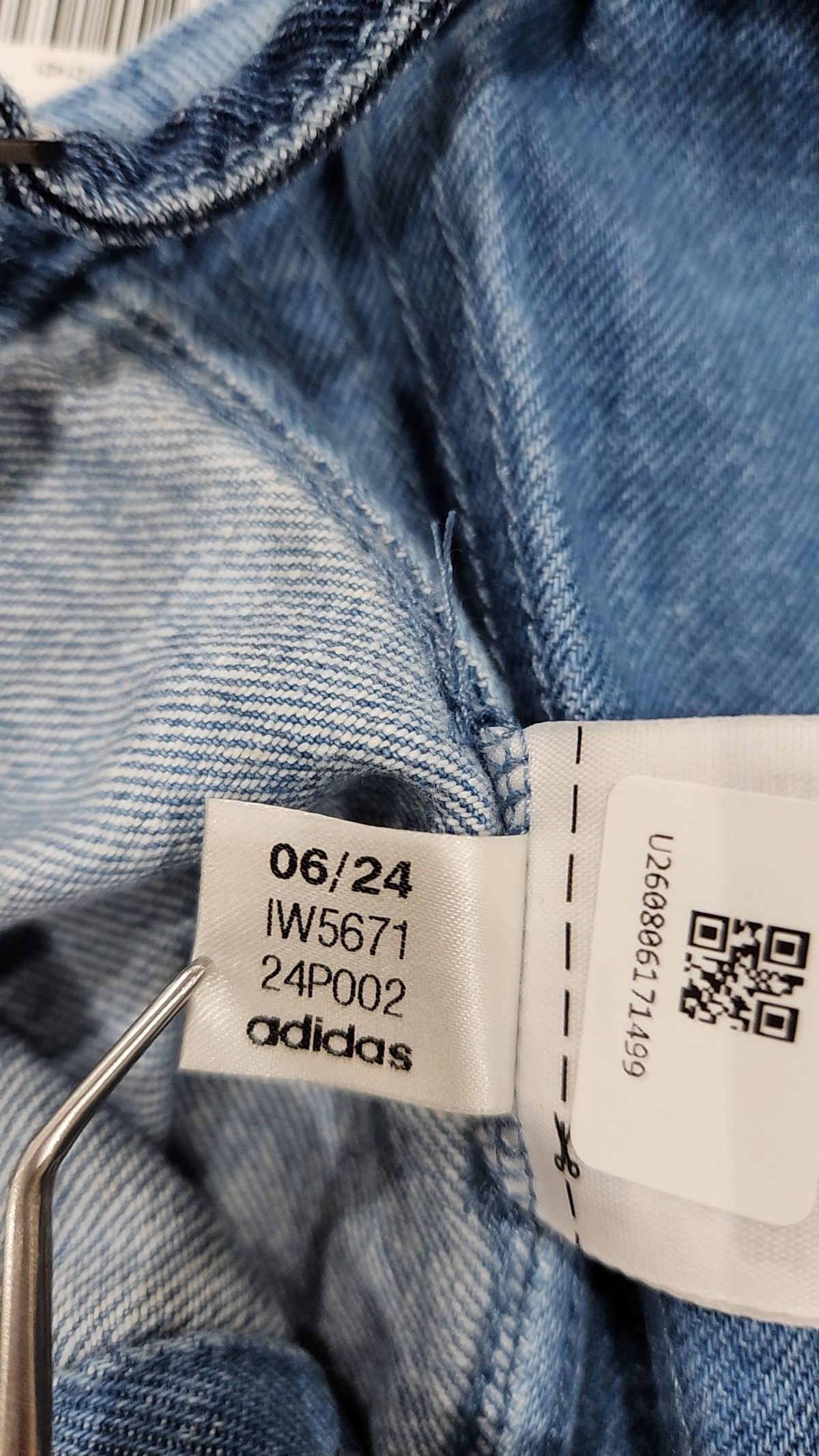 아디다스(ADIDAS) (x크세니아)데님 코르셋 - 블루진 / IW5671 2