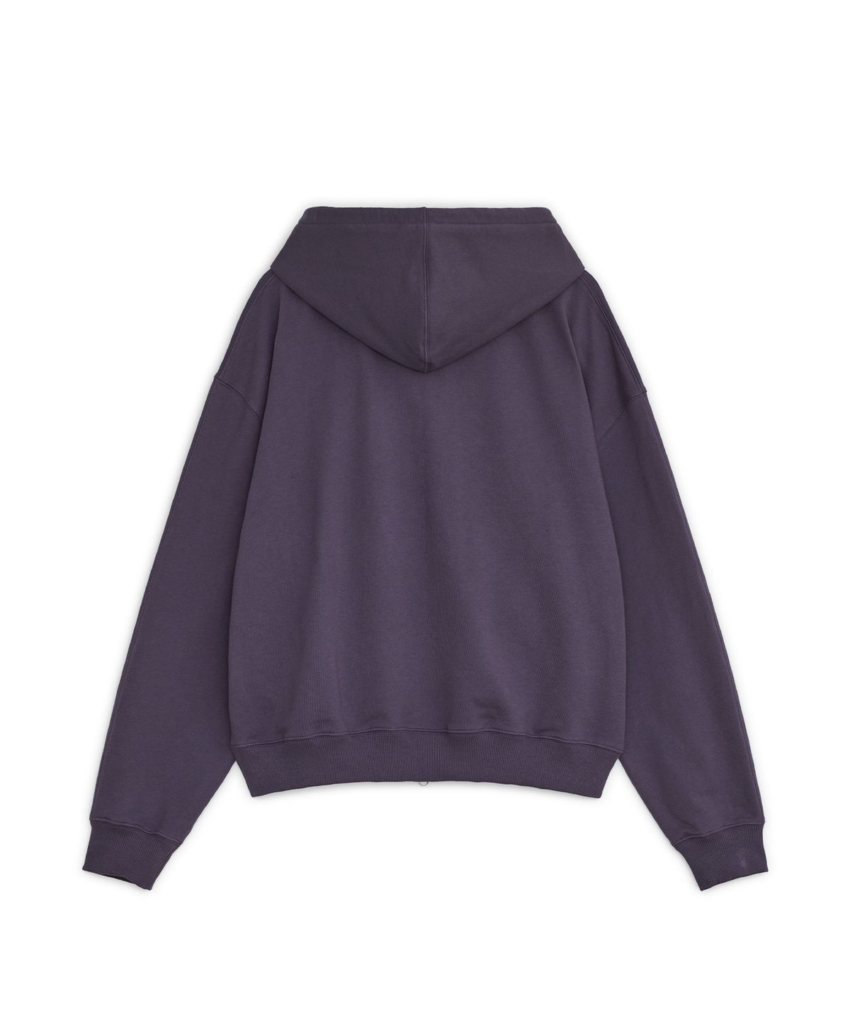 오헤시오(OHESHIO) LOGO PATCH HOODED ZIP-UP, PURPLE