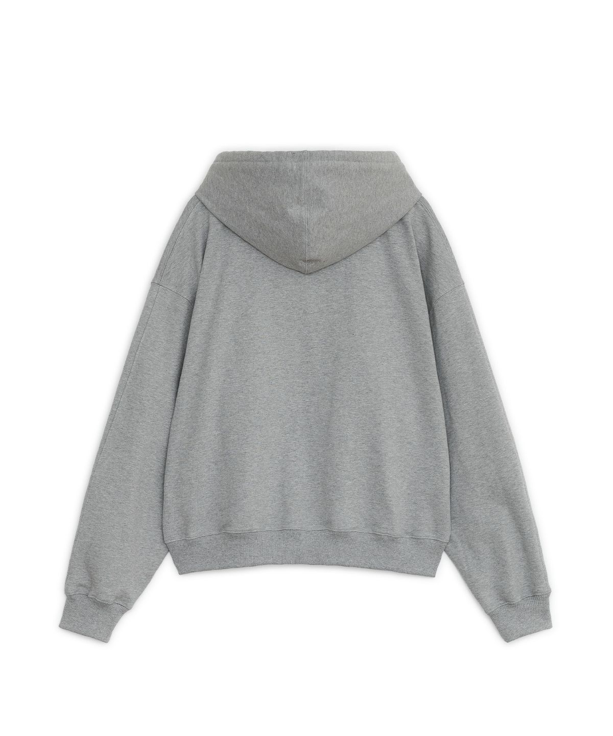 오헤시오(OHESHIO) LOGO PATCH HOODED ZIP-UP, FLORAL MELANGE