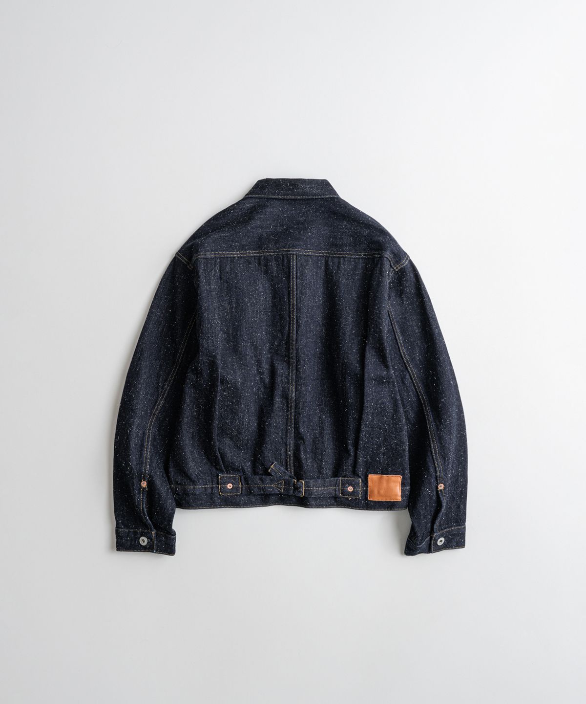 비헤비어(BEHEAVYER) DISTRESSED TYPE-1 DENIM JACKET nep indigo