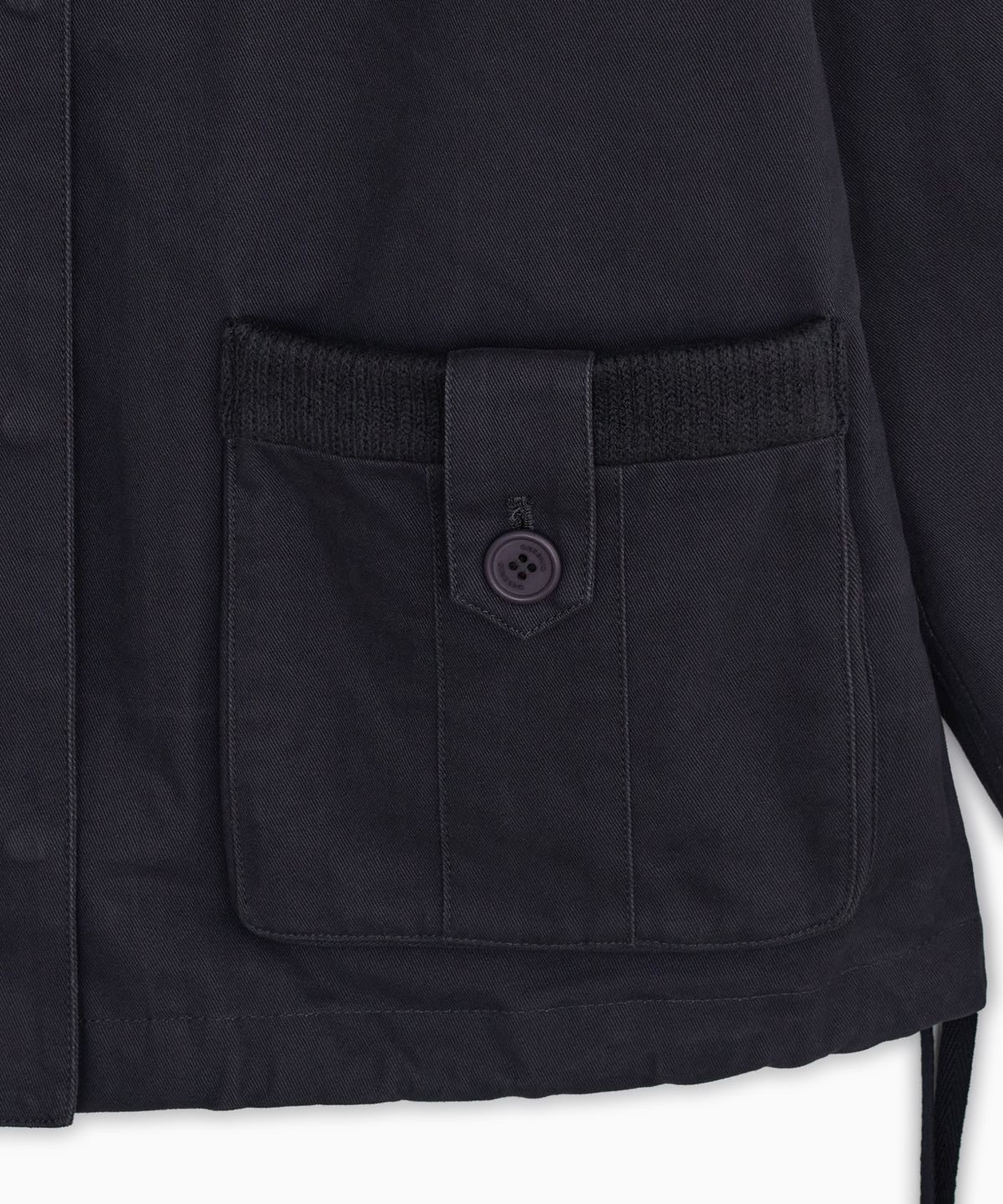 오헤시오(OHESHIO) ROUND POCKET FISHTAIL JACKET, NAVY