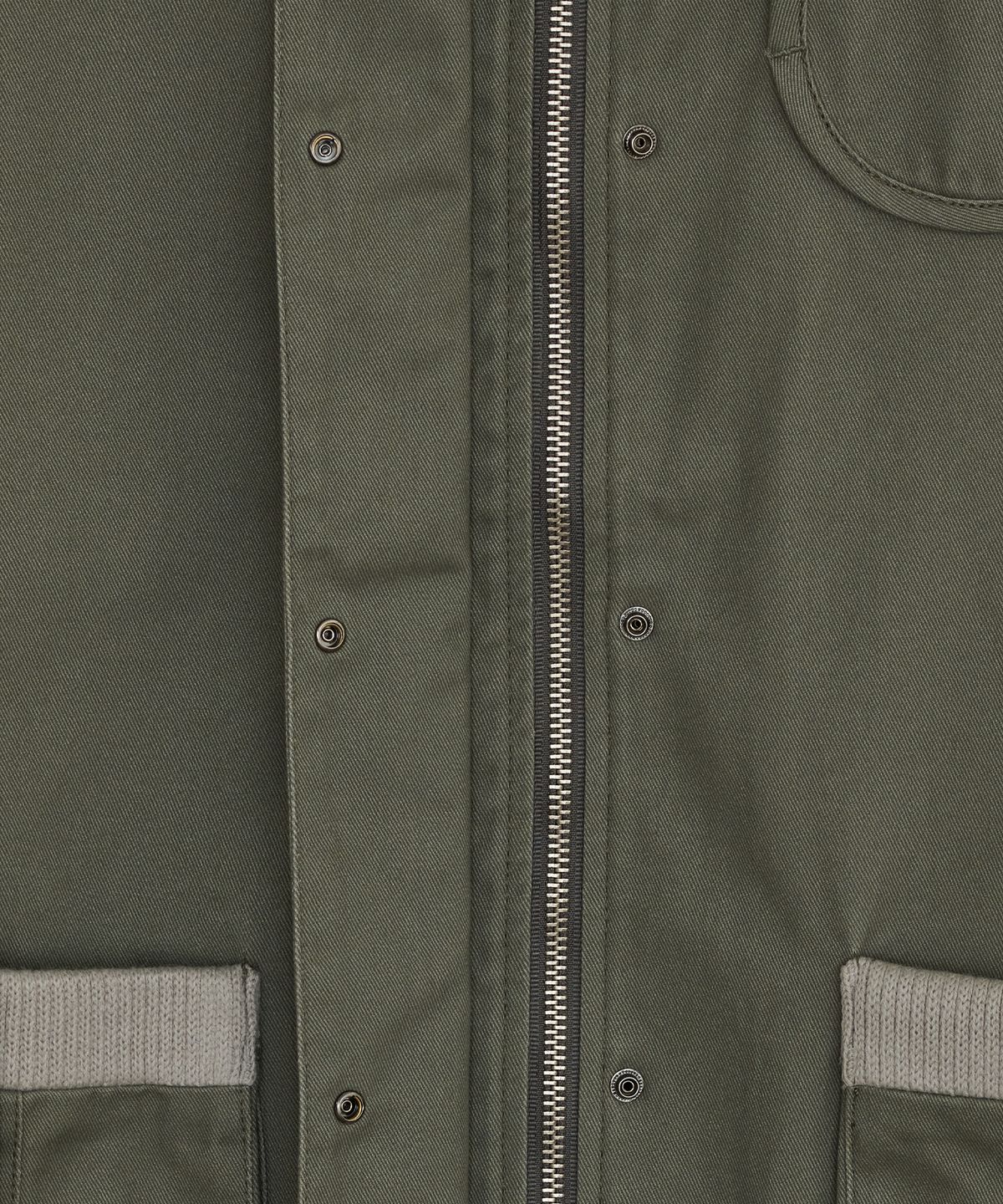 오헤시오(OHESHIO) ROUND POCKET FISHTAIL JACKET, KHAKI