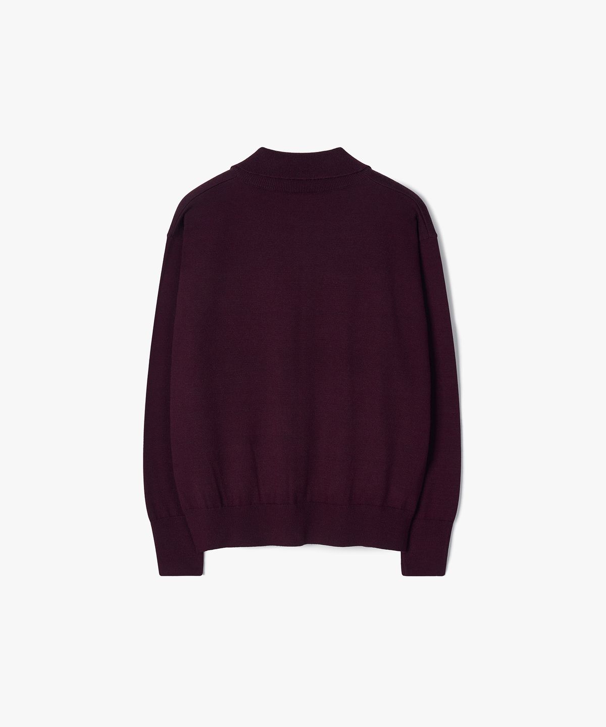 플로즈룸(FLAWSROOM) High Neck Soft Cardigan PLUM