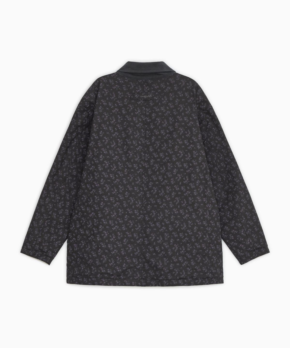 오헤시오(OHESHIO) REVERSIBLE FLORAL COTTON JACKET, BEIGE