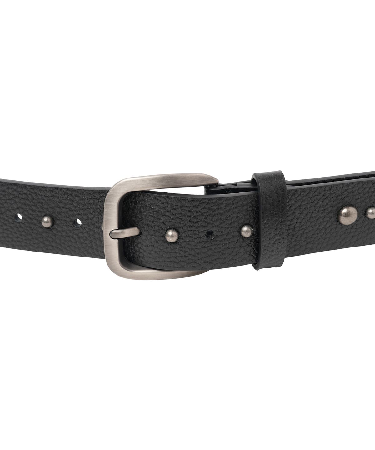 오픈야드(오와이)(OPENYARD(OY)) RIVET STUD BELT - BLACK