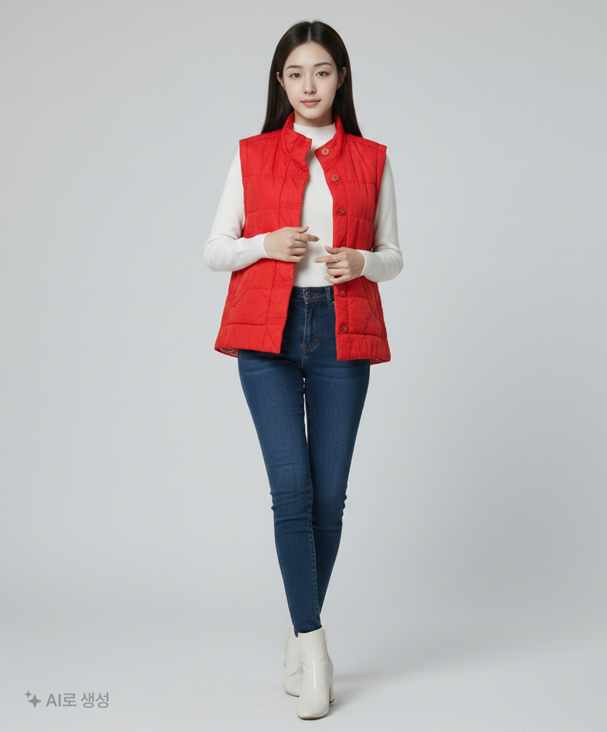 오일릴리(Oilily) 패딩 베스트 L