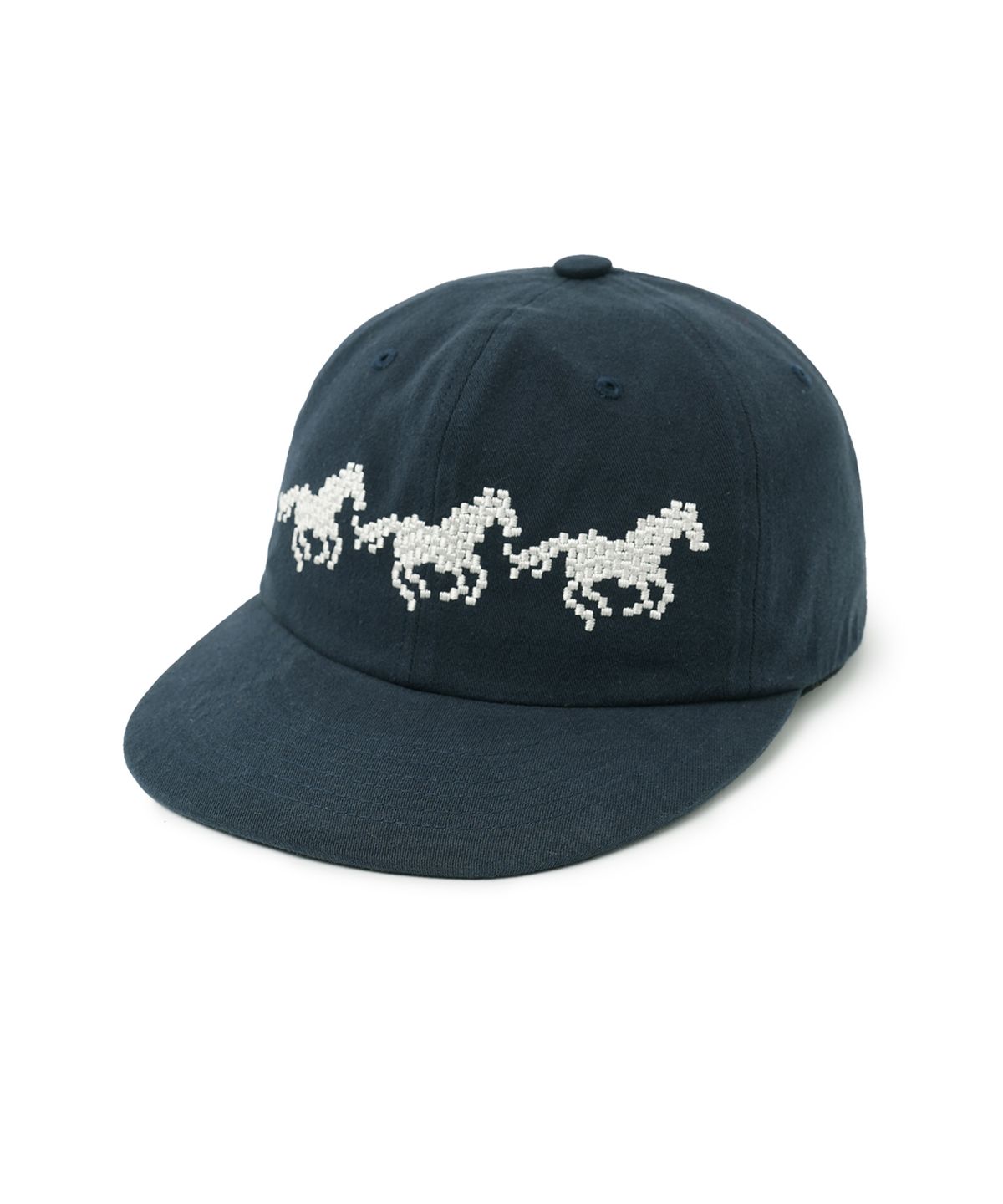오픈야드(오와이)(OPENYARD(OY)) RASTER HORSE CAP - NAVY