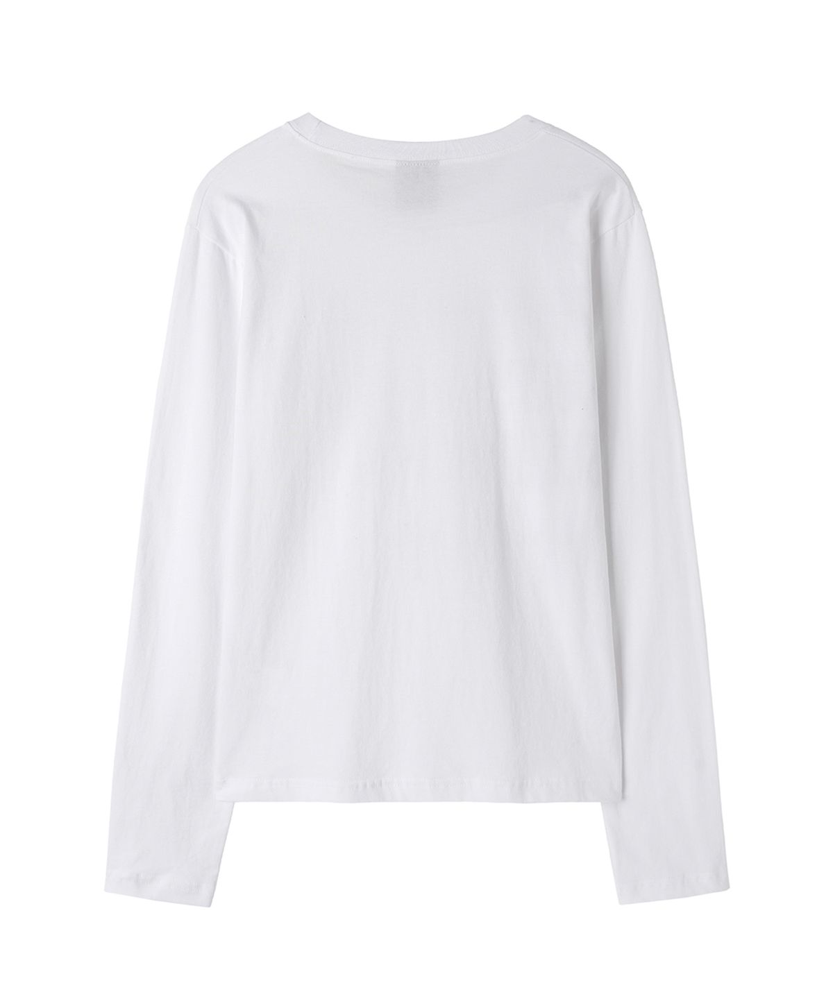 오픈야드(오와이)(OPENYARD(OY)) PRAY HARD L/S TEE - WHITE