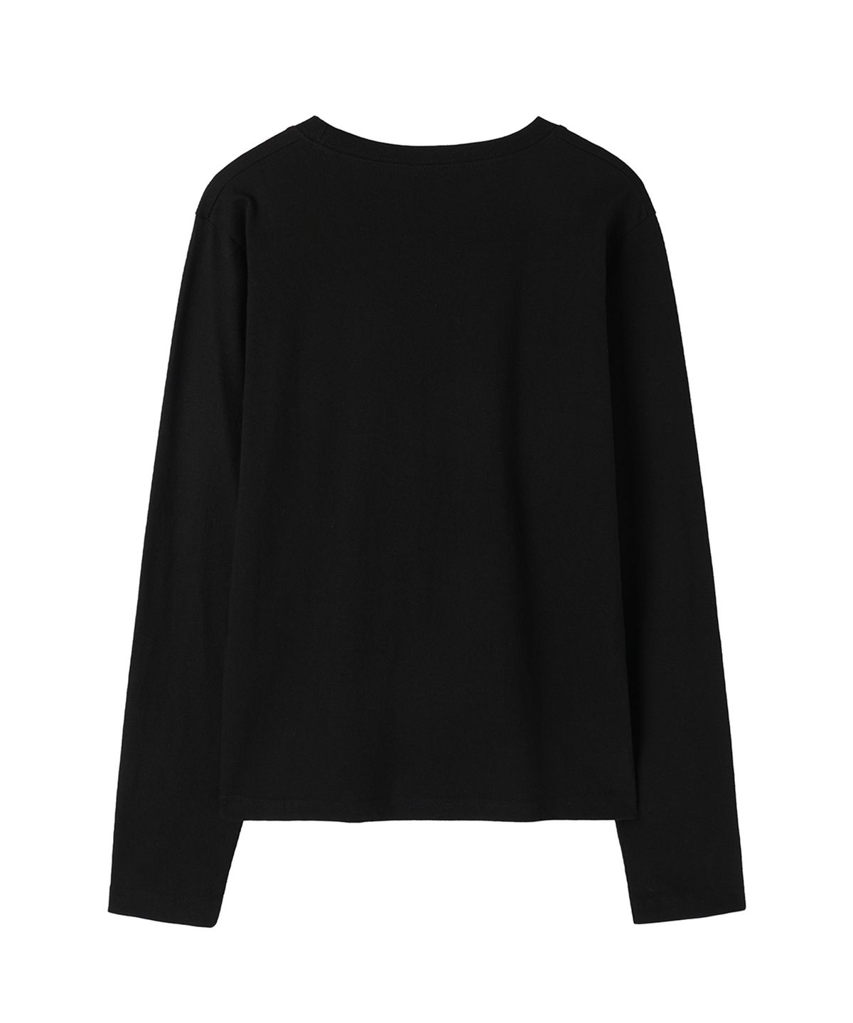 오픈야드(오와이)(OPENYARD(OY)) PRAY HARD L/S TEE - BLACK