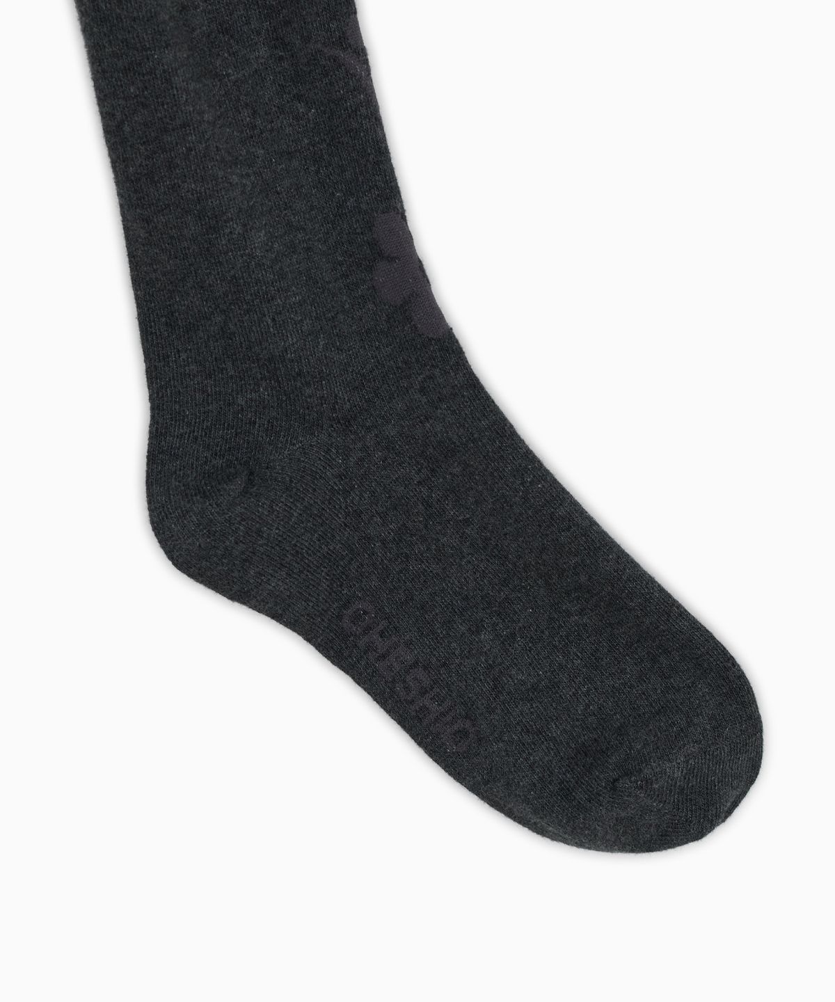 오헤시오(OHESHIO) FLORAL PATTERN TIGHTS, CHARCOAL